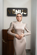 Valentina Dress - Champagne