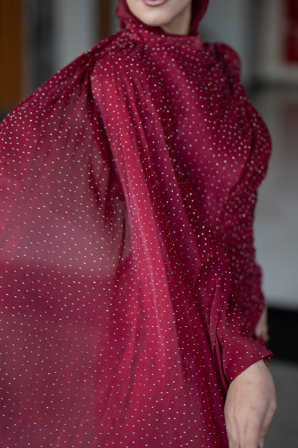 Vivienne Dress - Burgundy