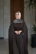 Nadia Dress - Chocolate Brown