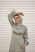 Elara Dress - Sage Green