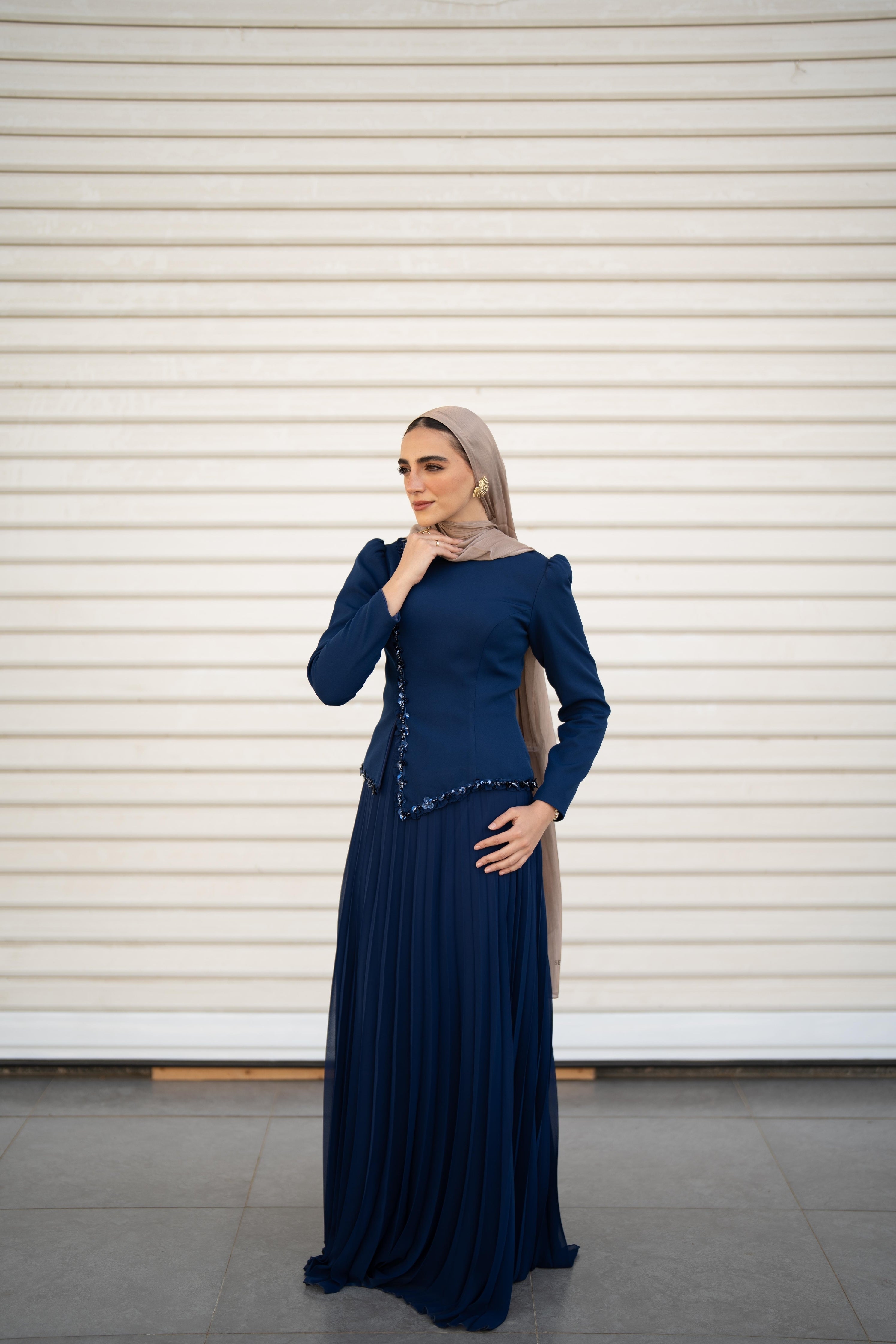 Leyla Dress - Royal Blue