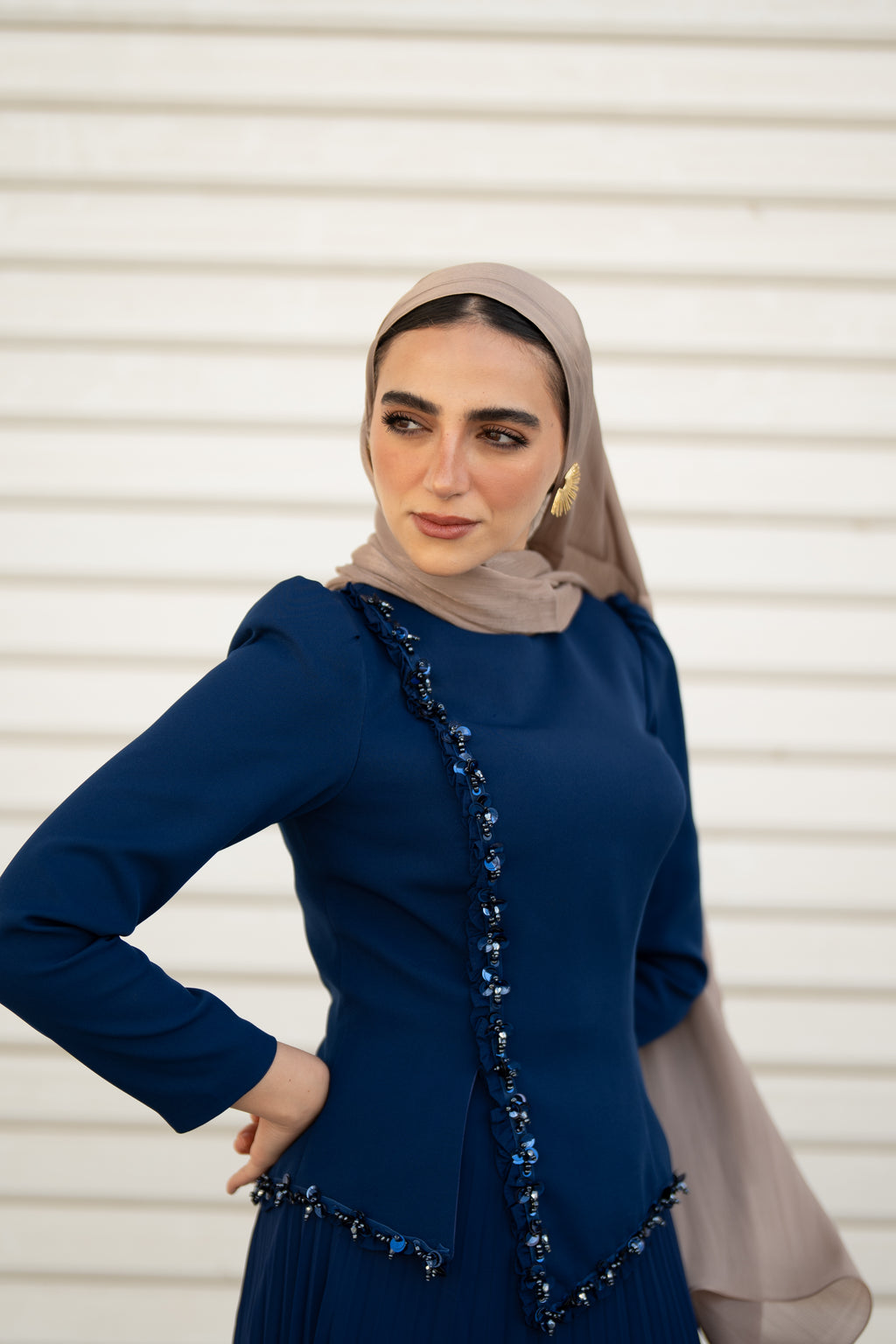 Leyla Dress - Royal Blue