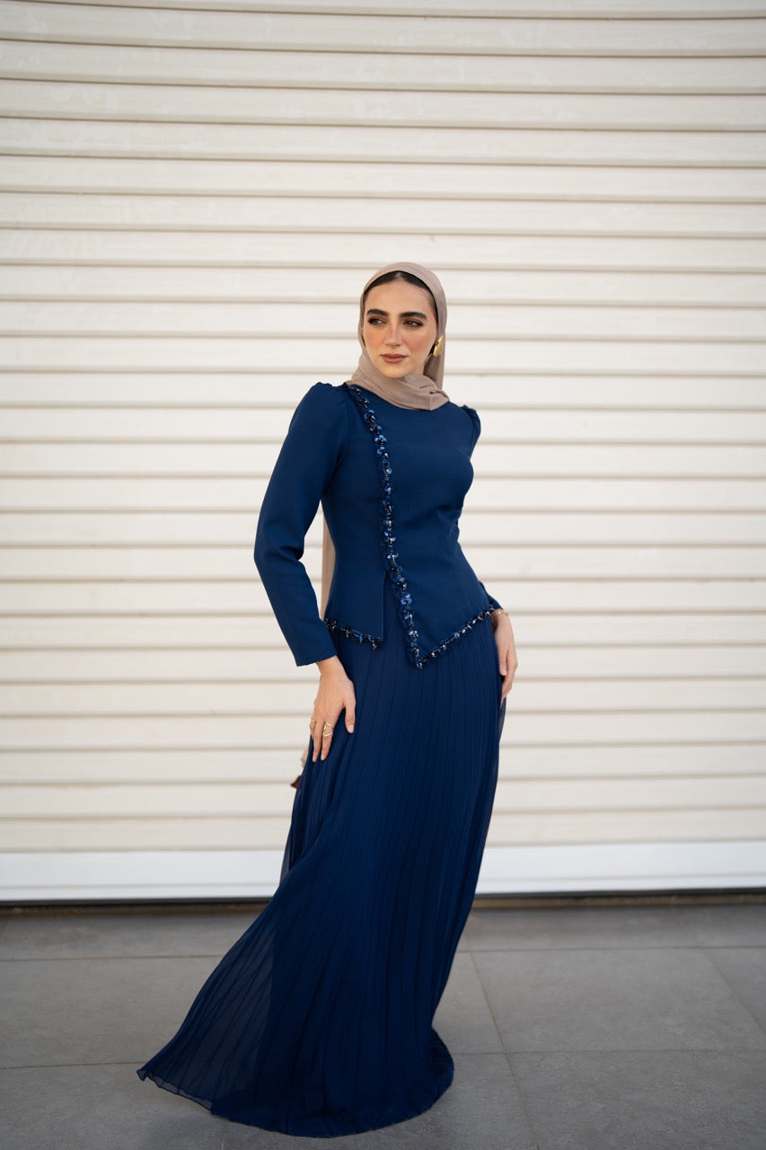 Leyla Dress - Royal Blue