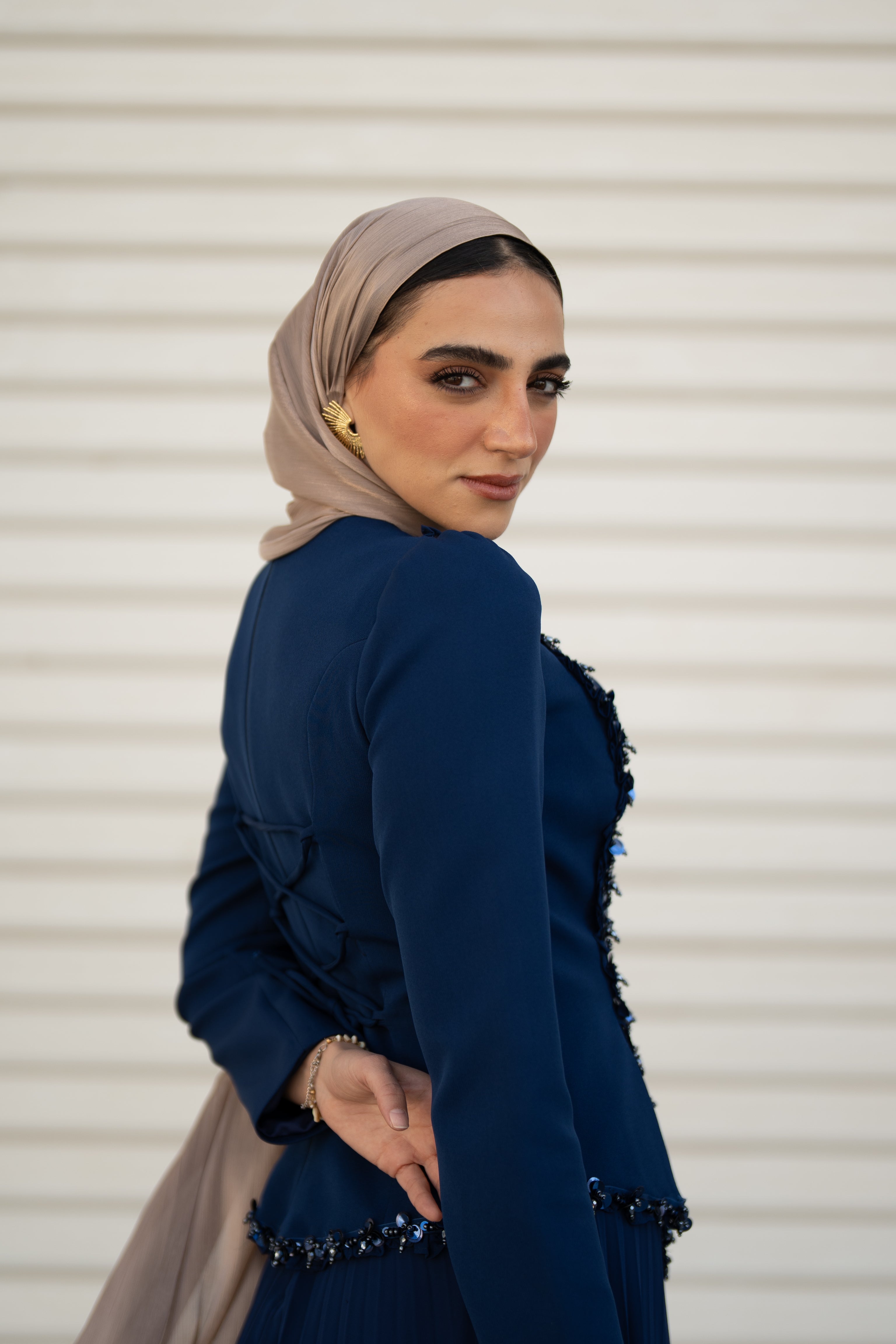 Leyla Dress - Royal Blue