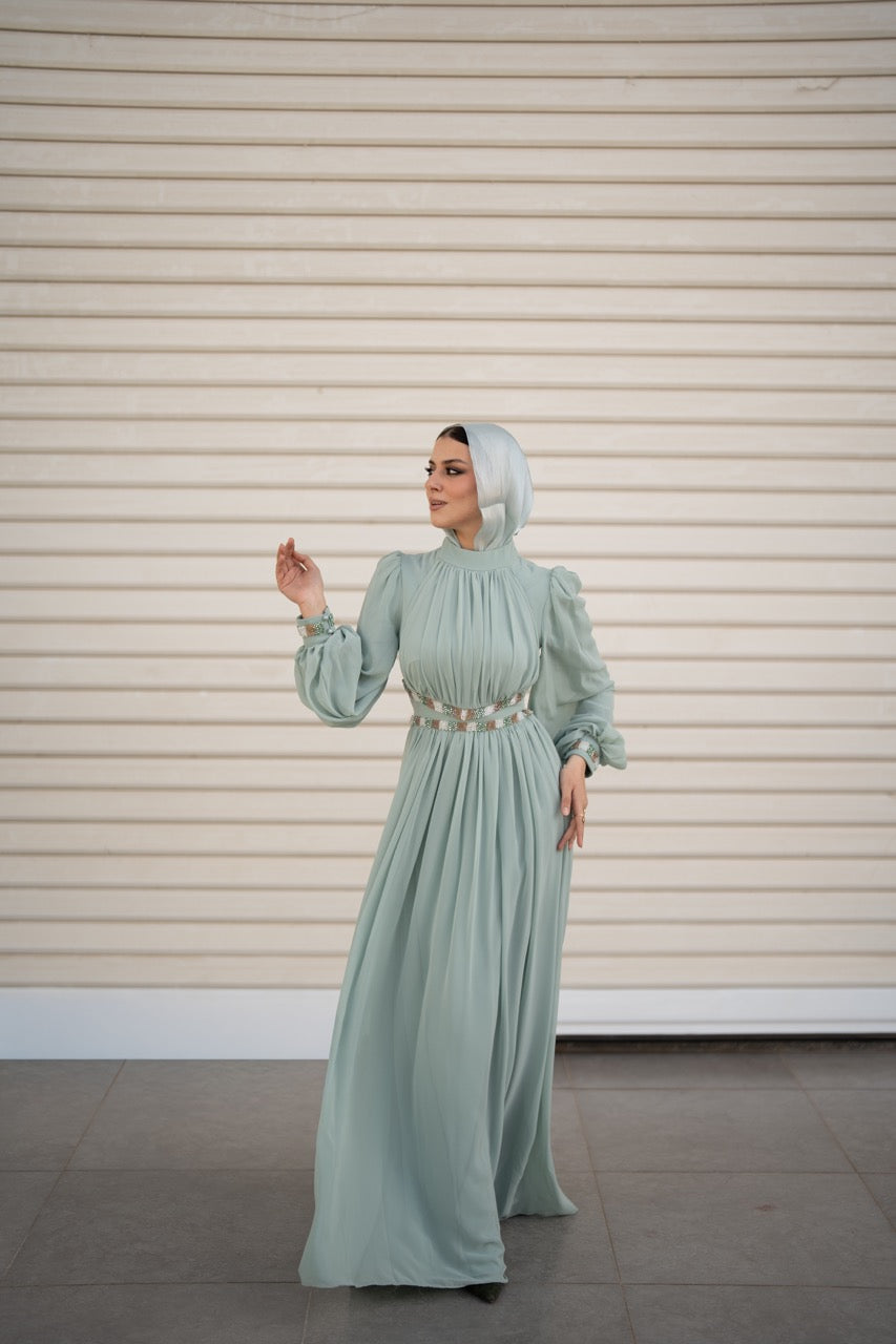 Diana Dress - Mint Green