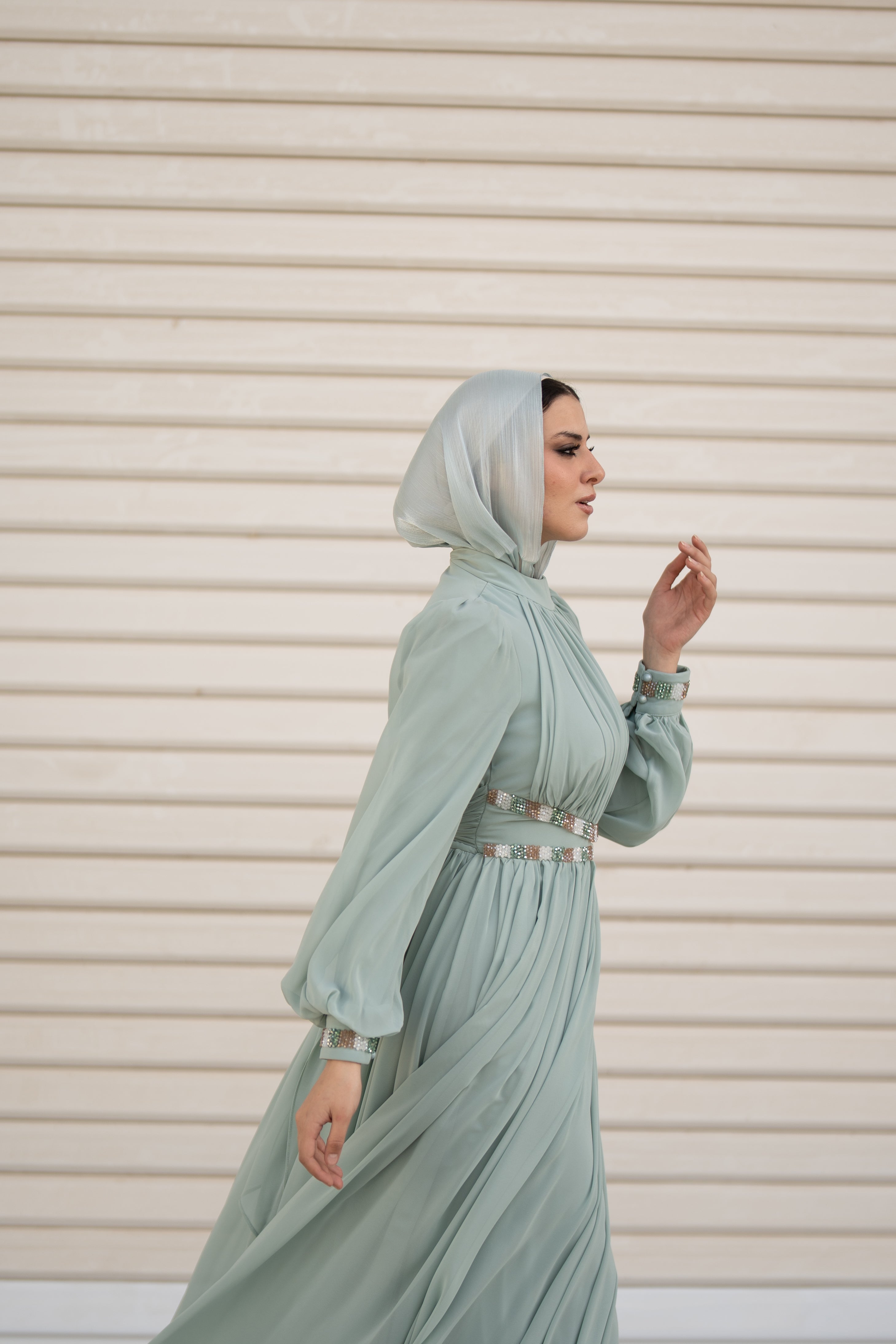Diana Dress - Mint Green