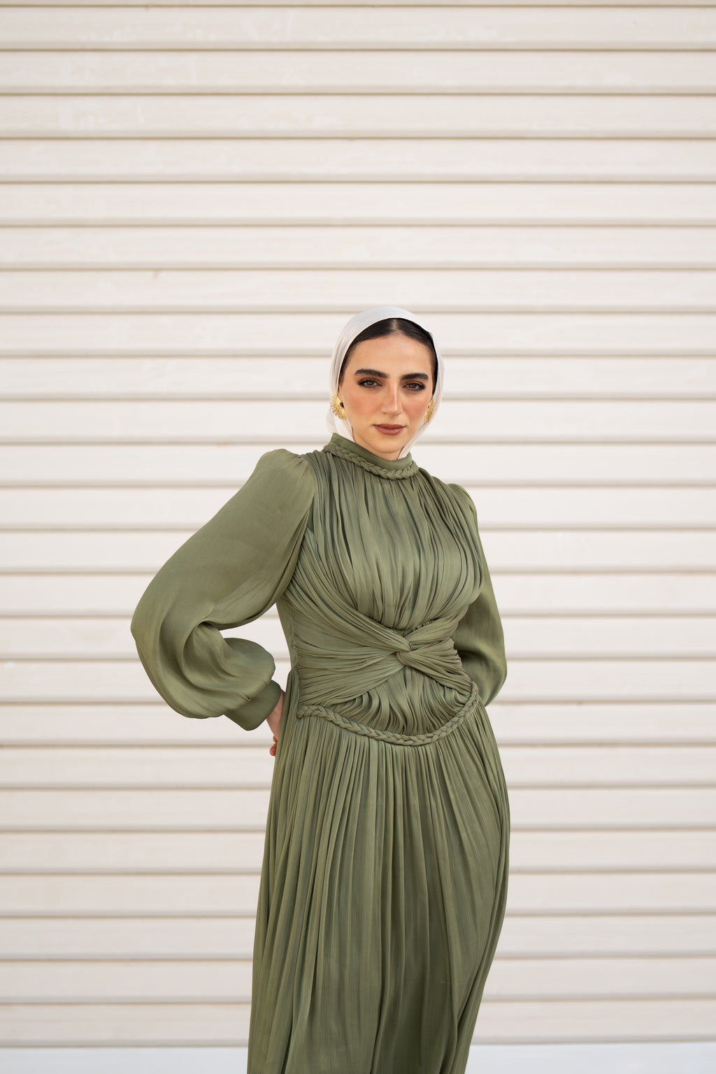Lyra Dress- Green