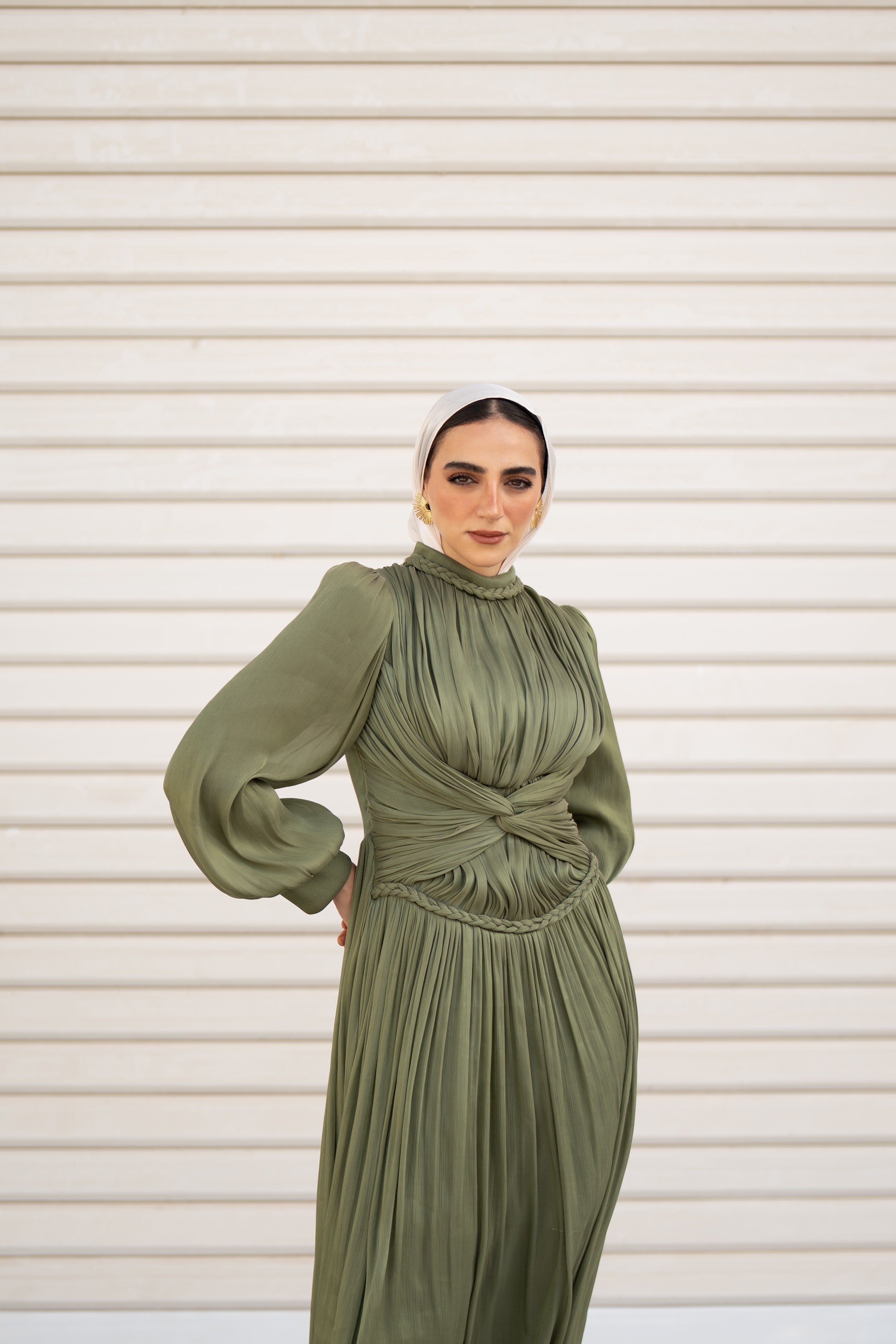 Lyra Dress- Green