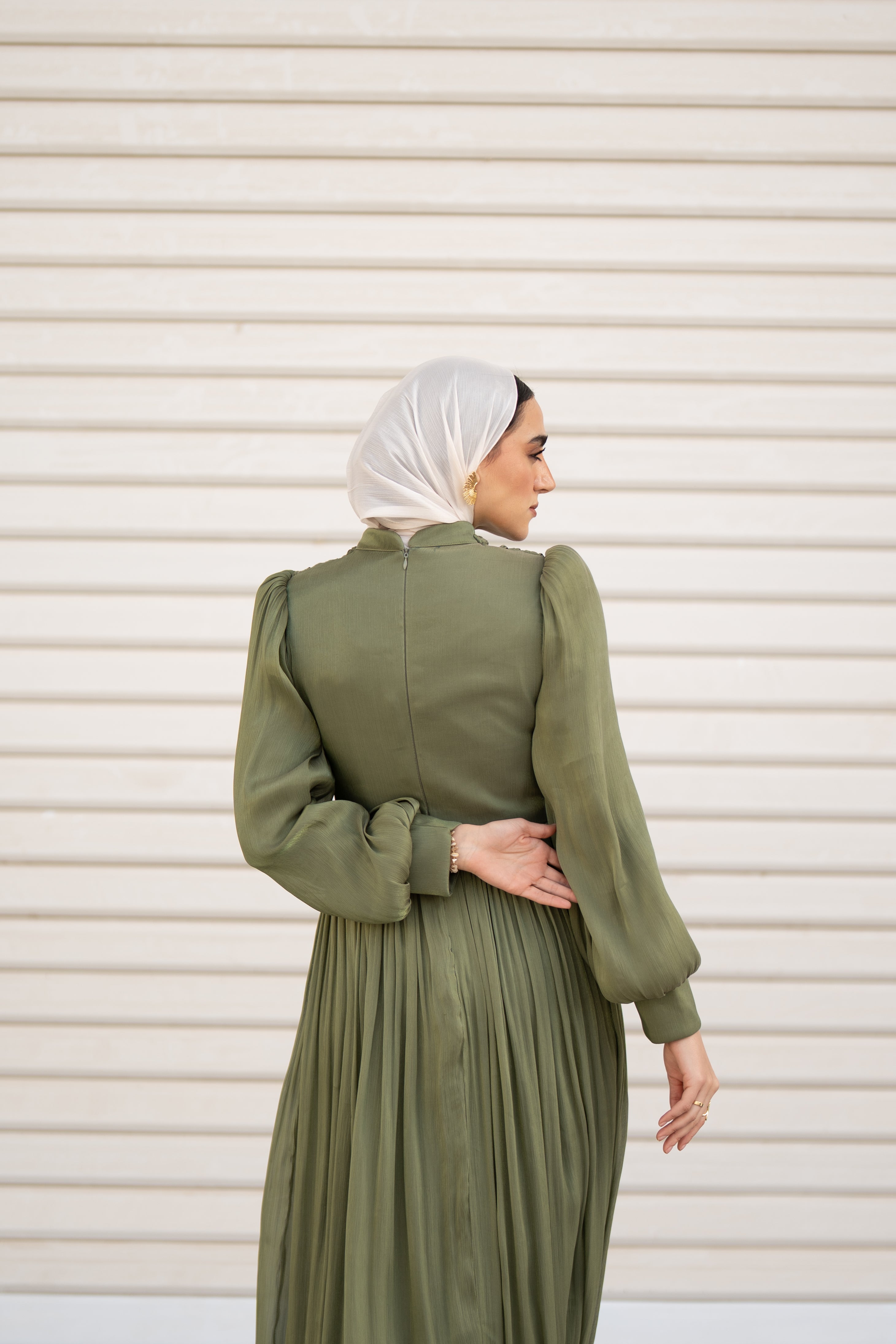 Lyra Dress- Green