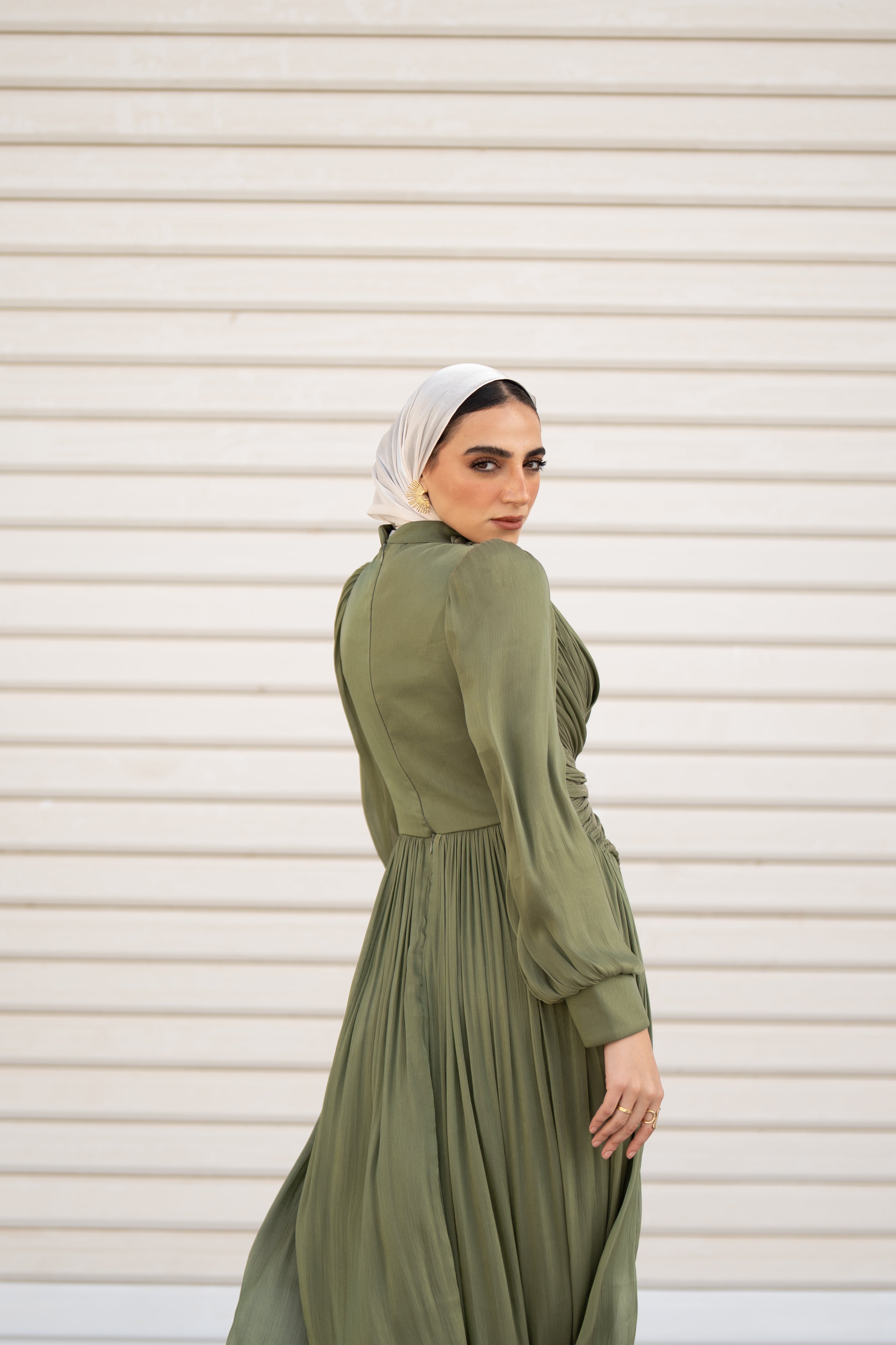 Lyra Dress- Green