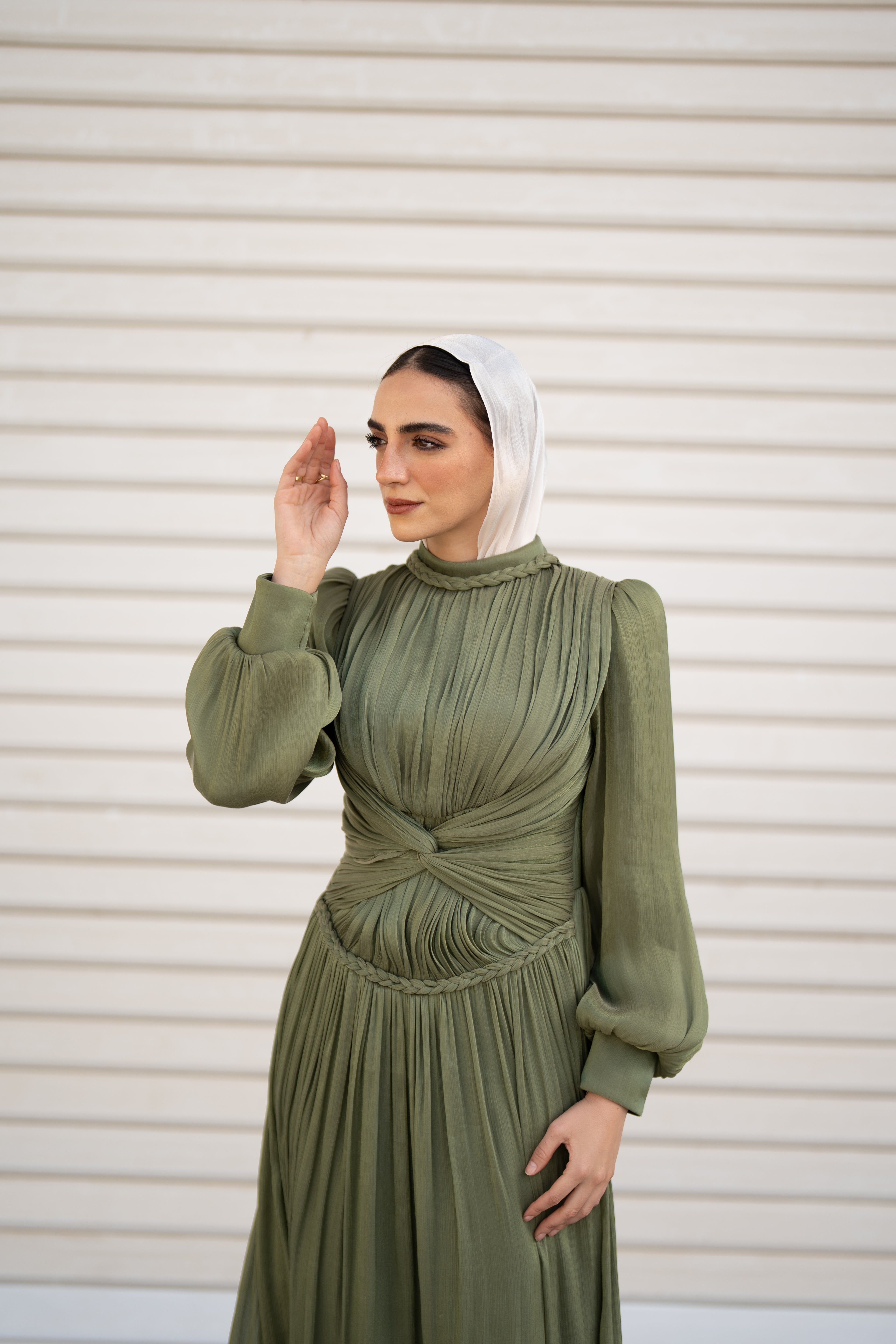 Lyra Dress- Green