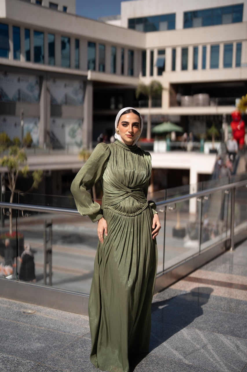 Lyra Dress- Green