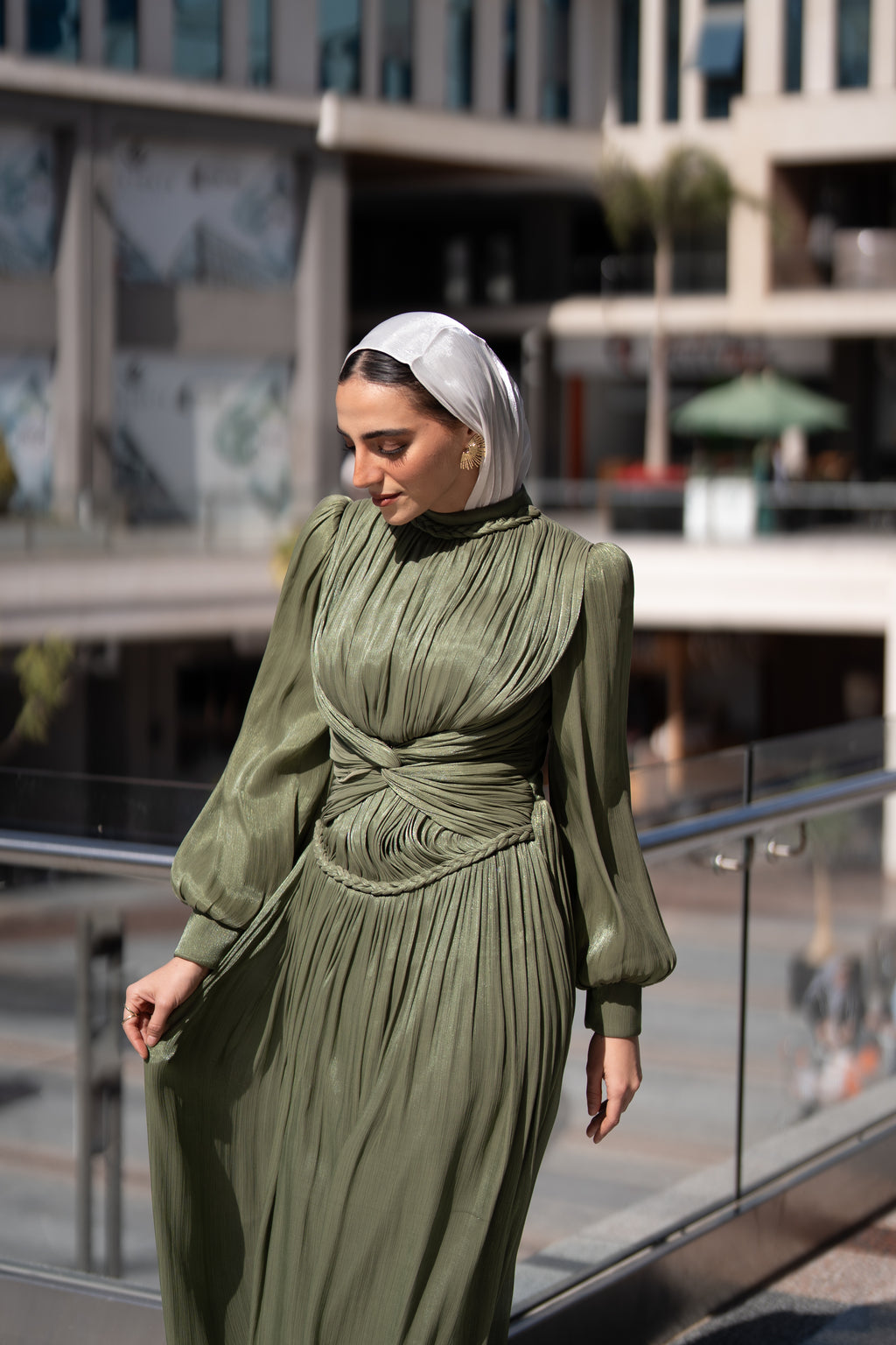 Lyra Dress- Green
