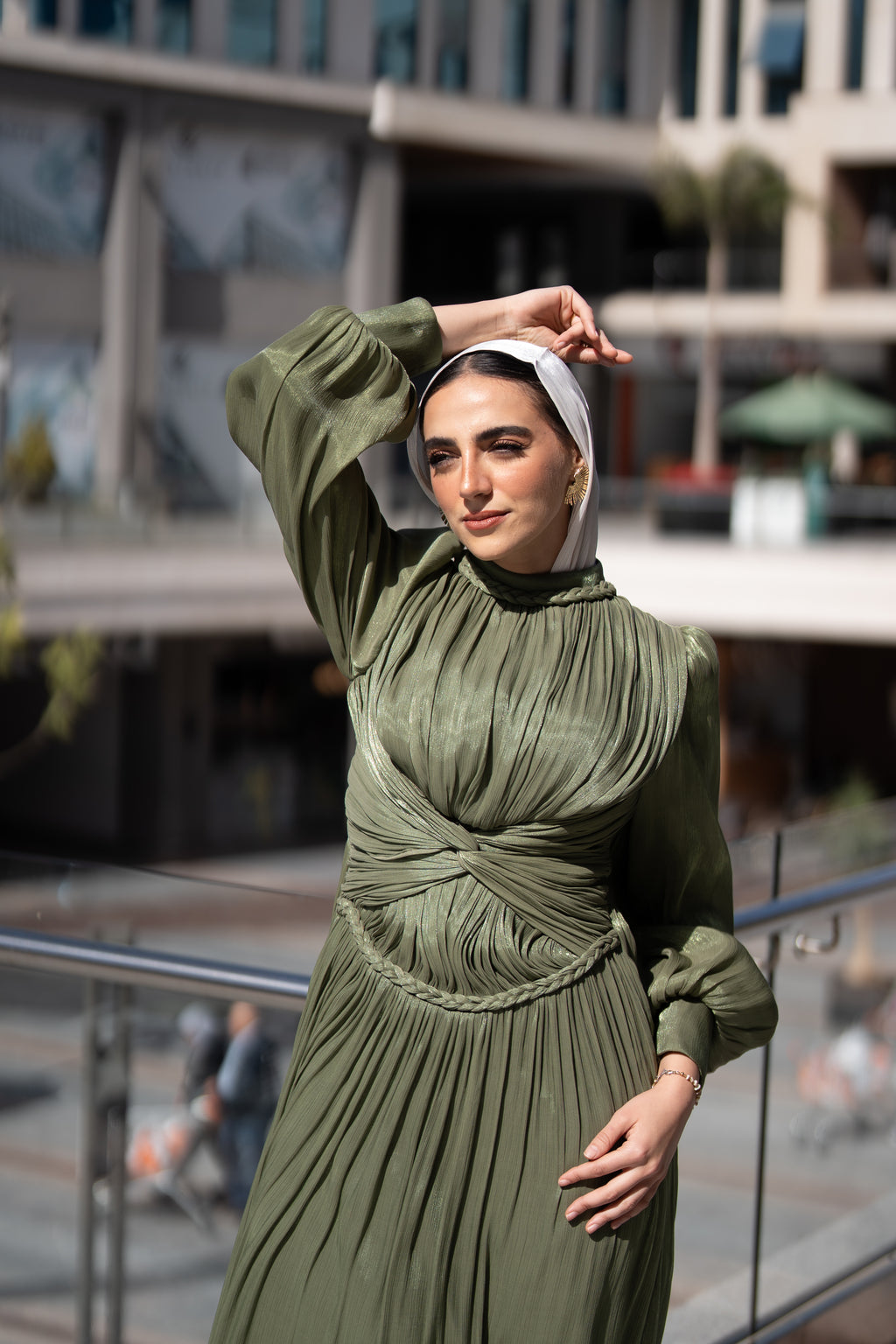 Lyra Dress- Green