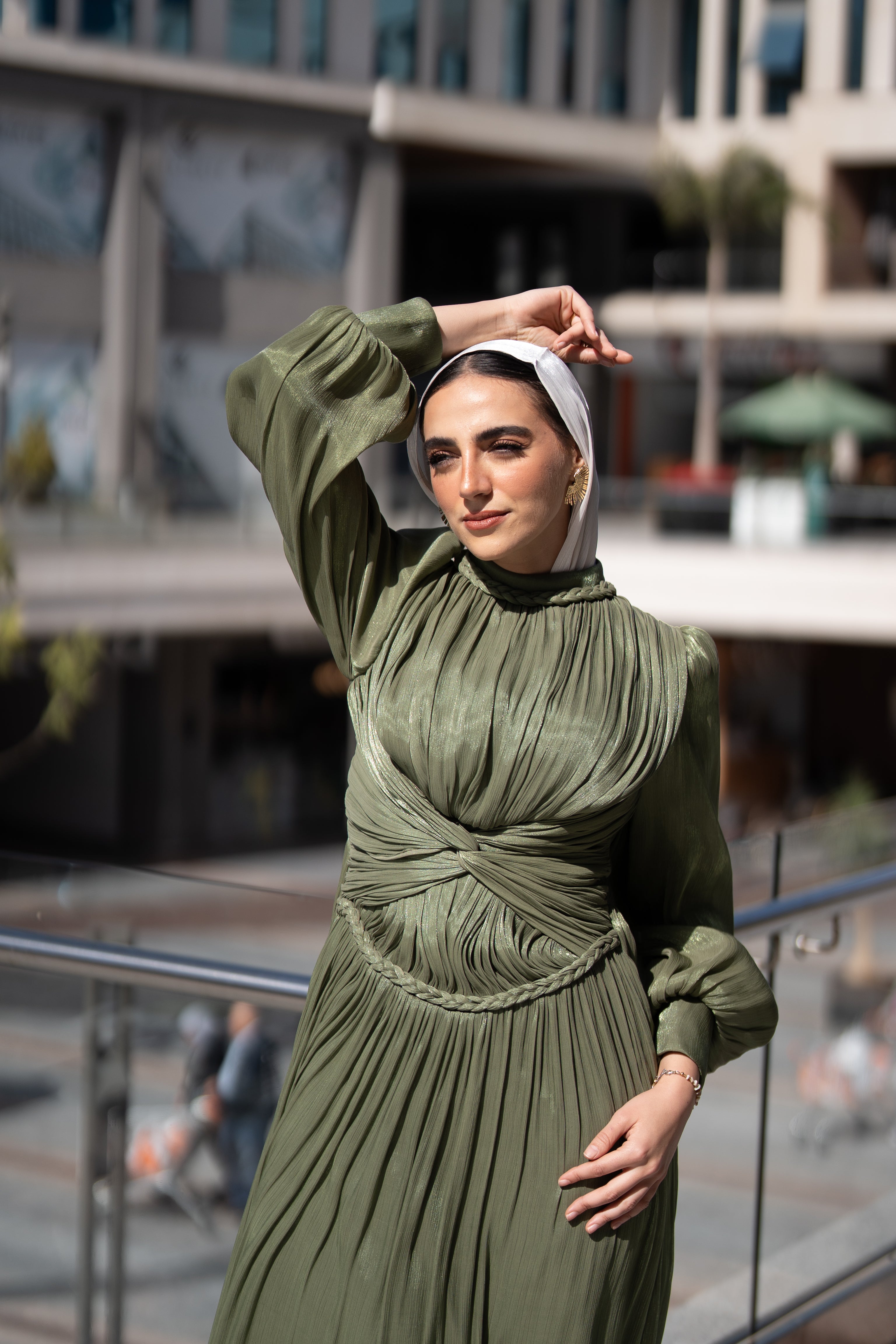 Lyra Dress- Green