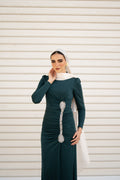 Zara Dress - Forest Green