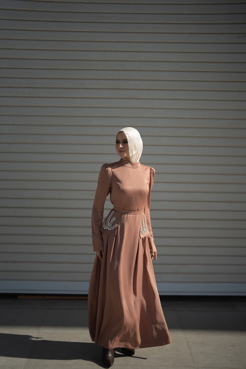 Amara Dress - Camel
