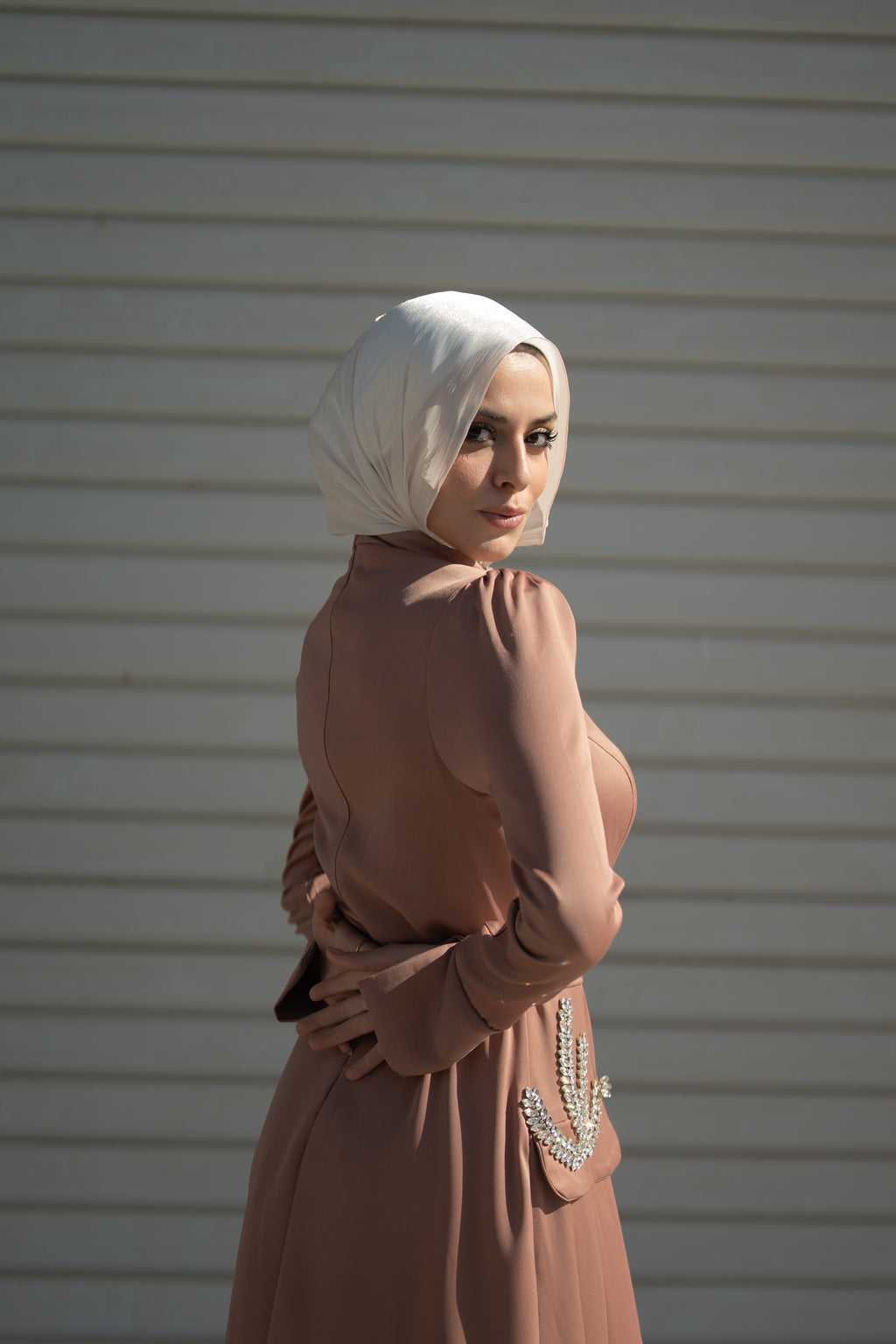 Amara Dress - Camel