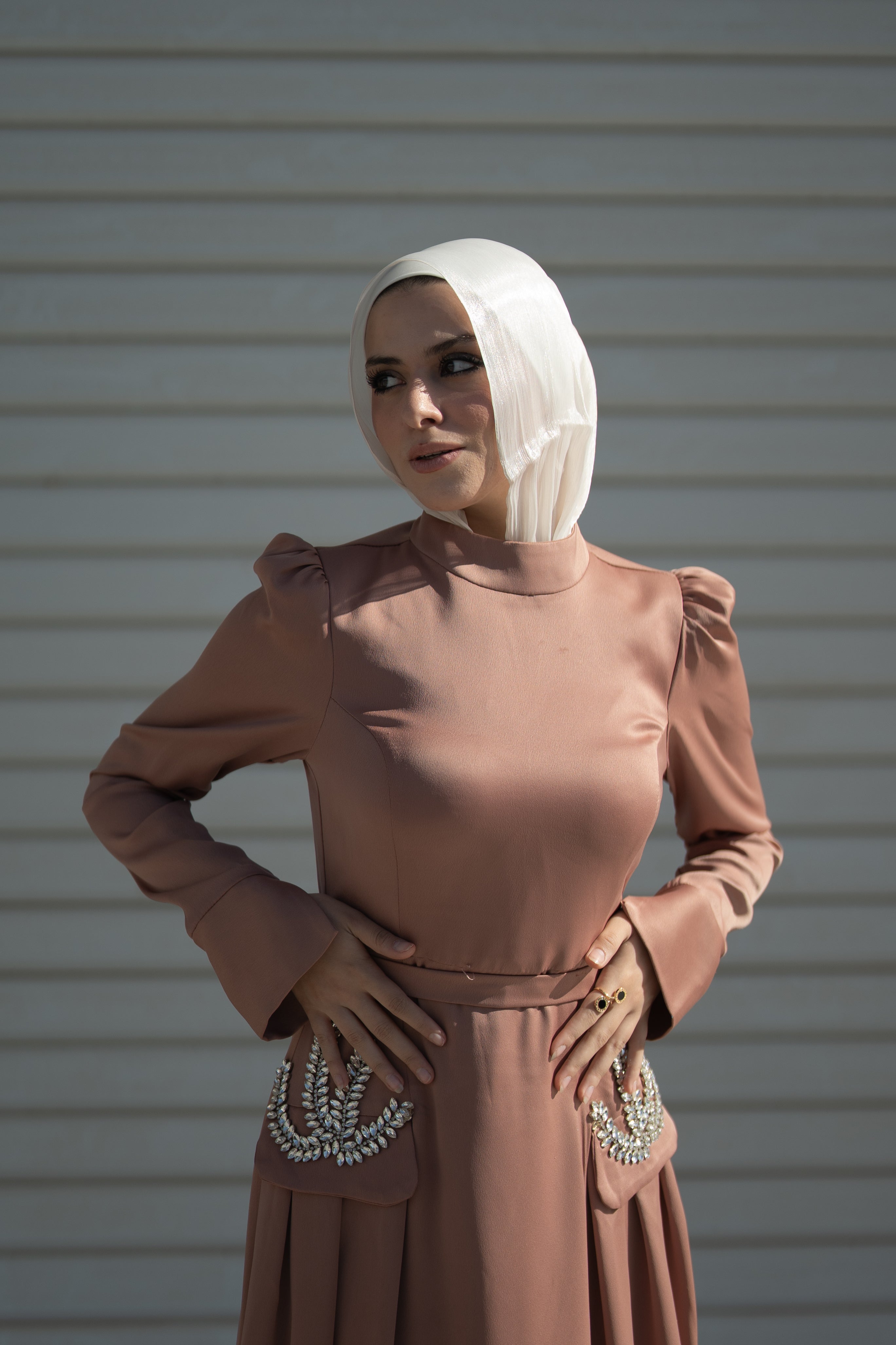Amara Dress - Camel