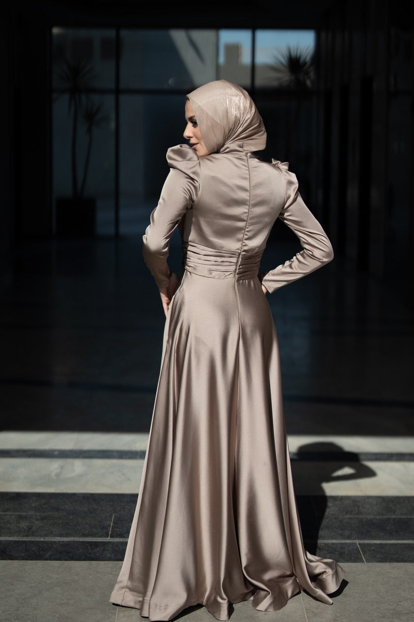 Layla Dress - Champagne