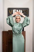 Celeste Dress - Sage Green