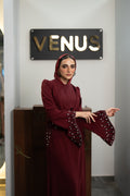 Celeste Dress - Burgundy