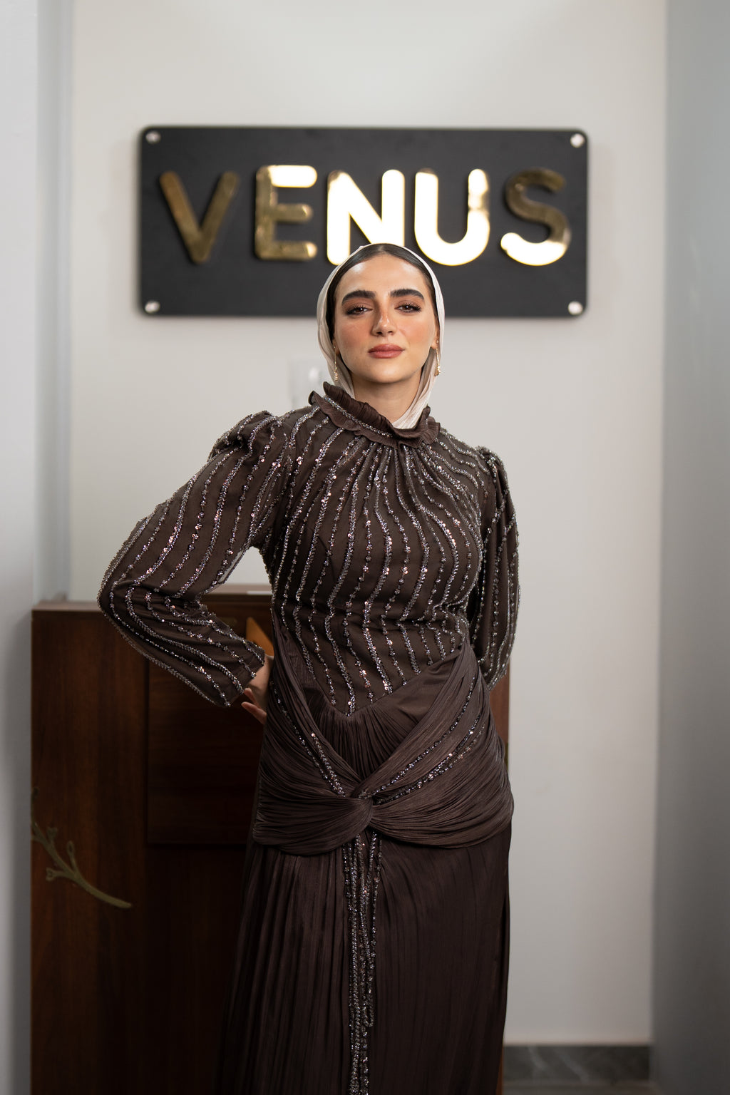 Chocolate Dress - Brown