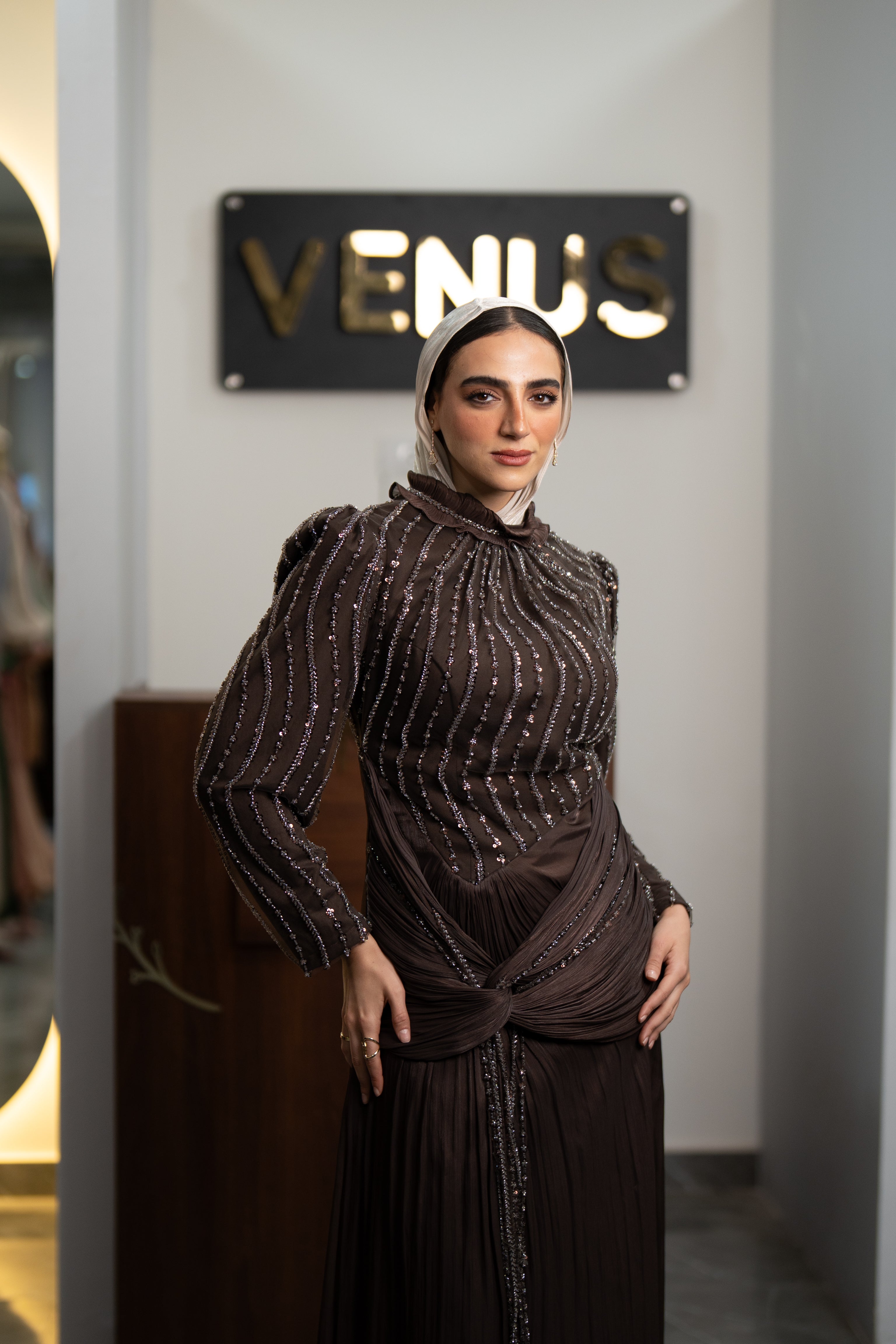 Chocolate Dress - Brown