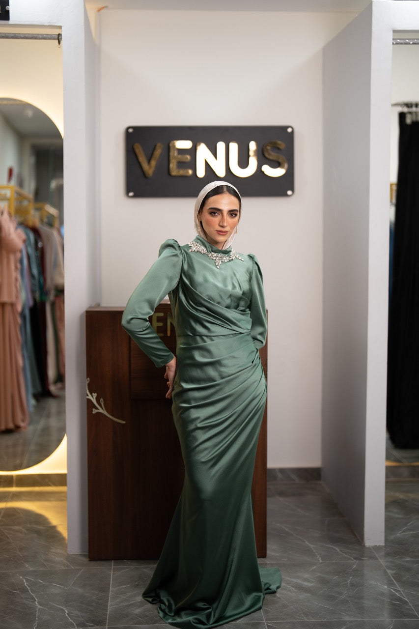 Sage Dress - Green