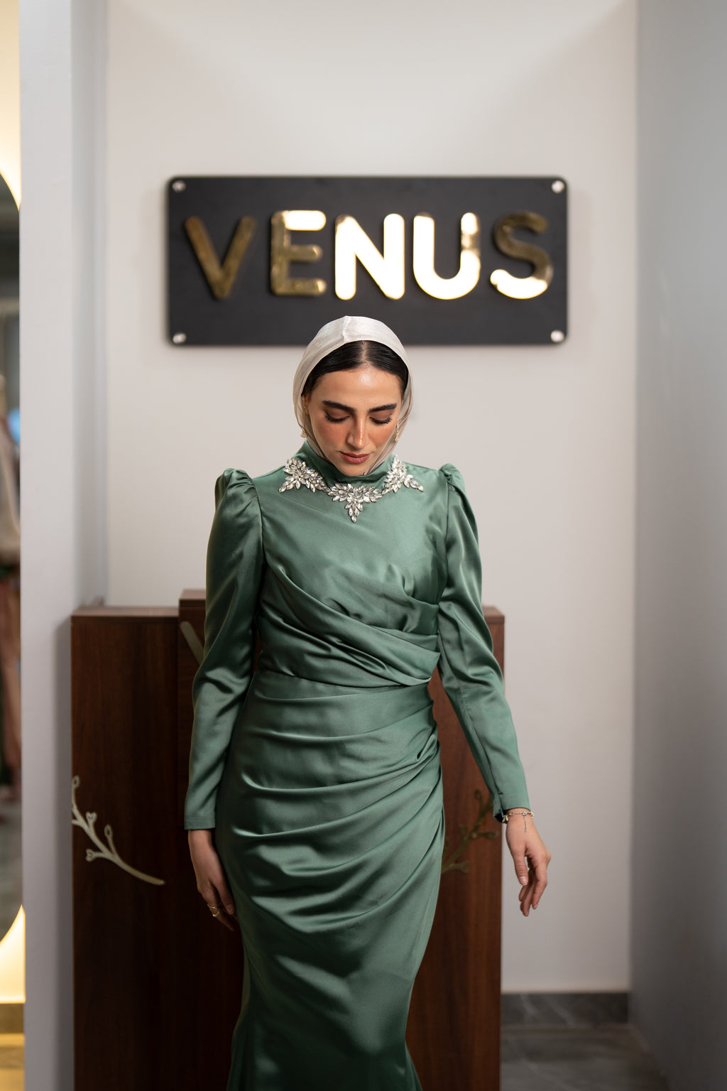 Sage Dress - Green