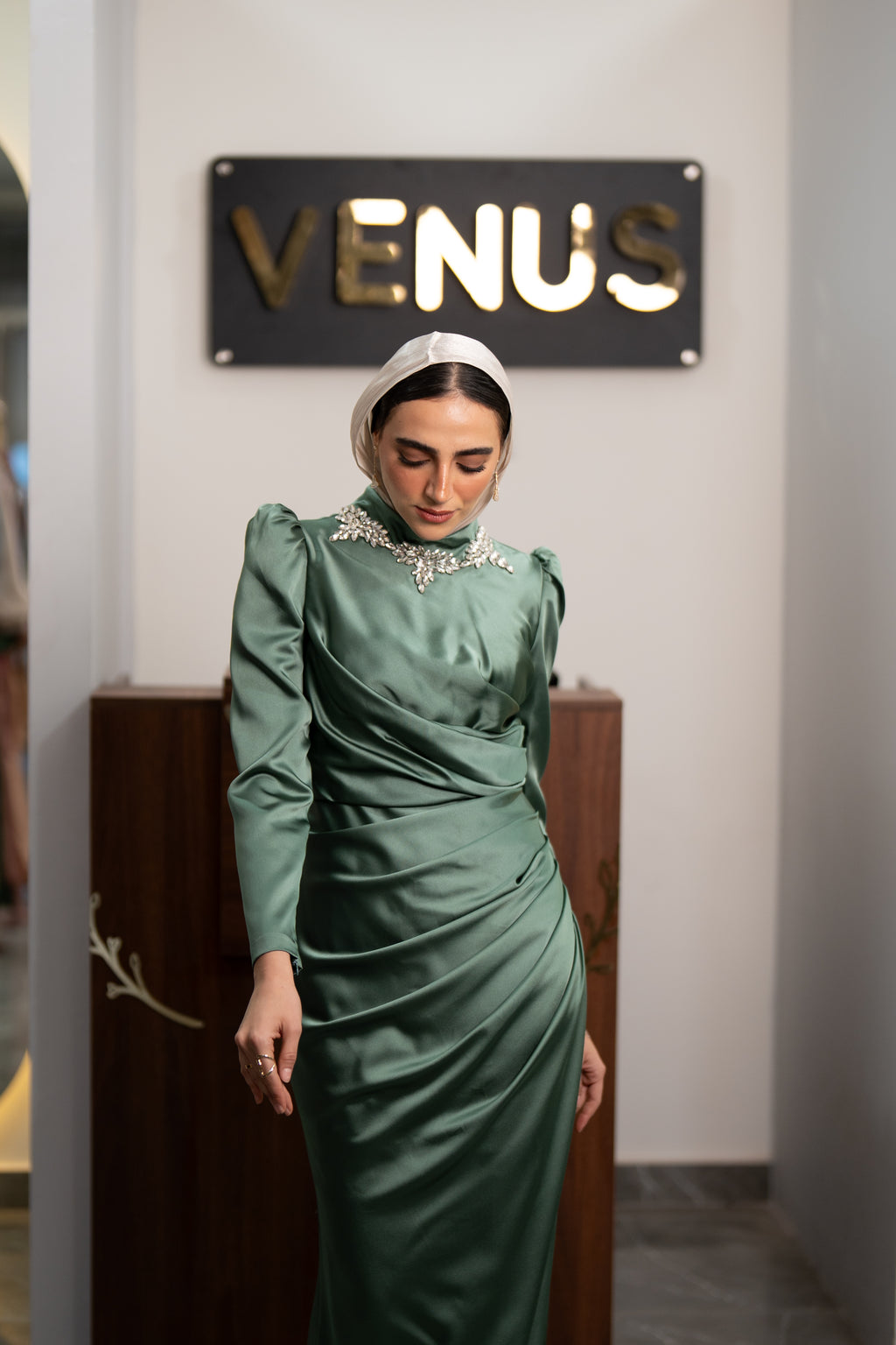 Sage Dress - Green