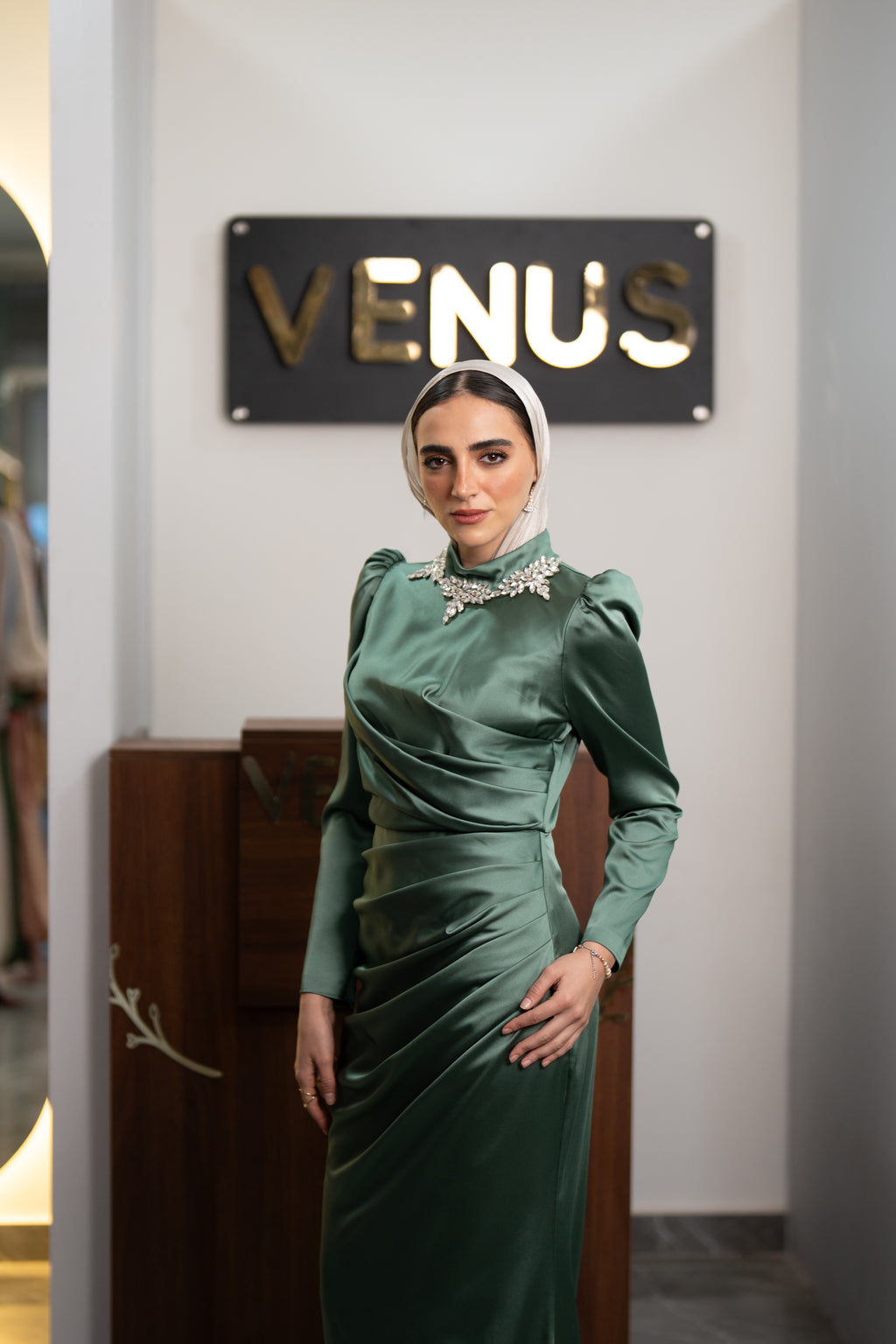 Sage Dress - Green