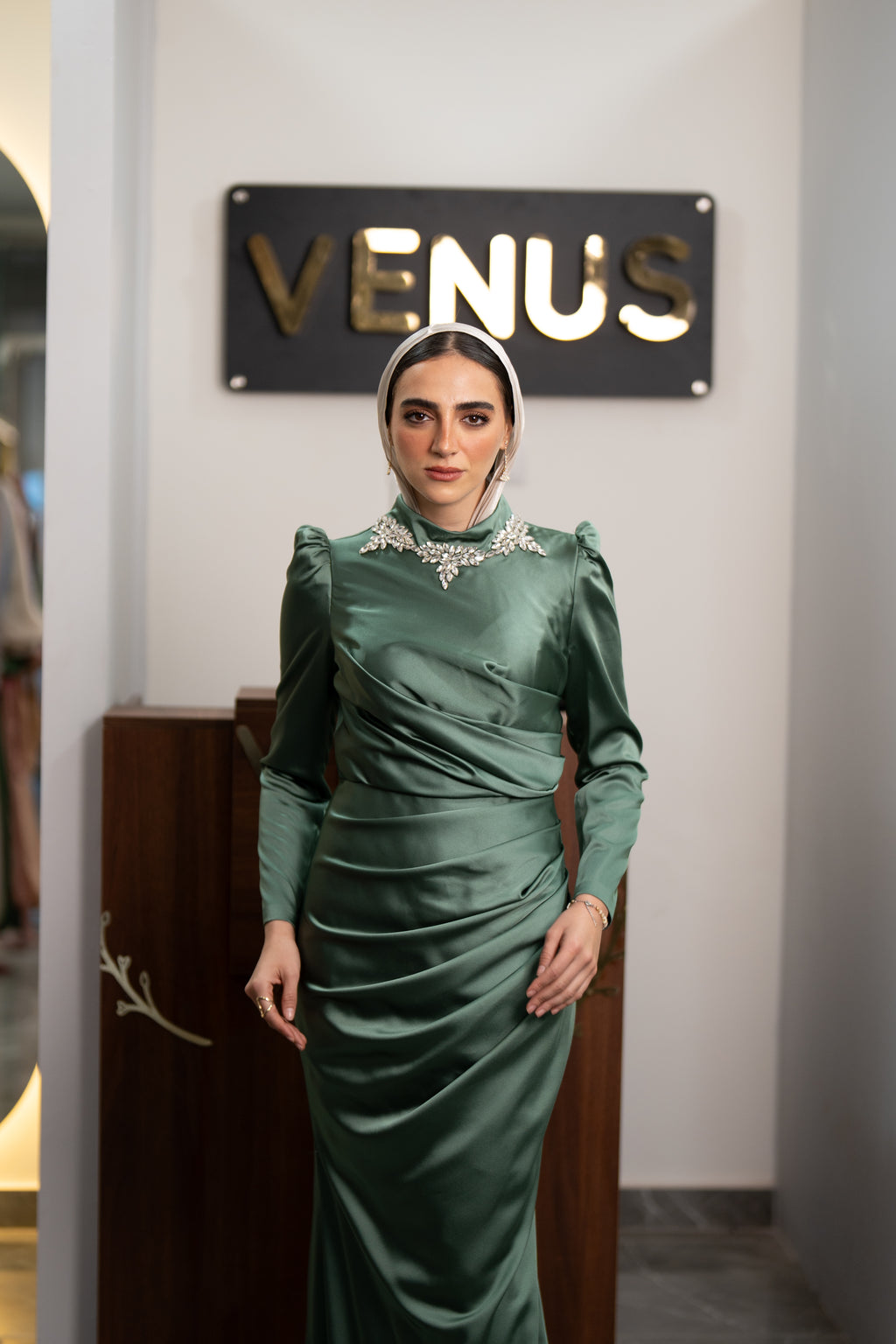 Sage Dress - Green