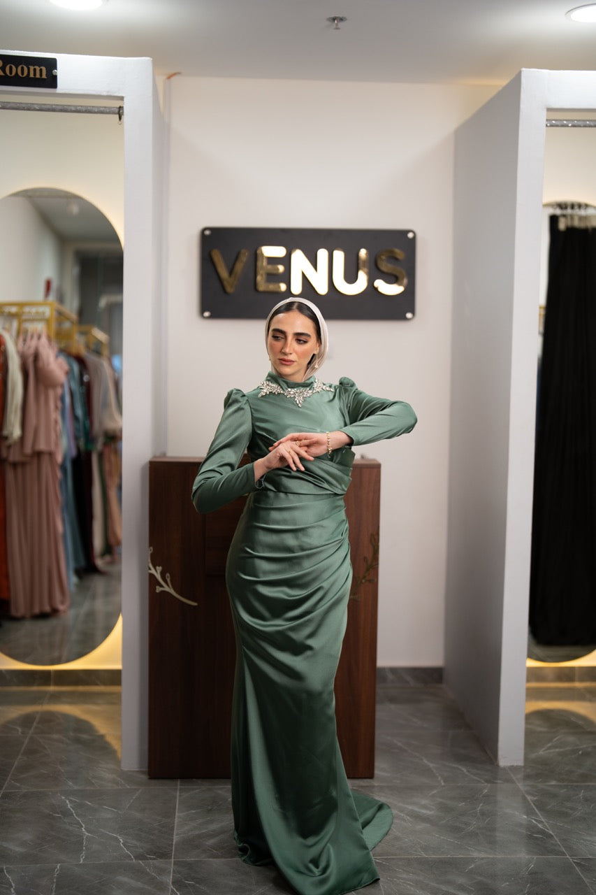 Sage Dress - Green