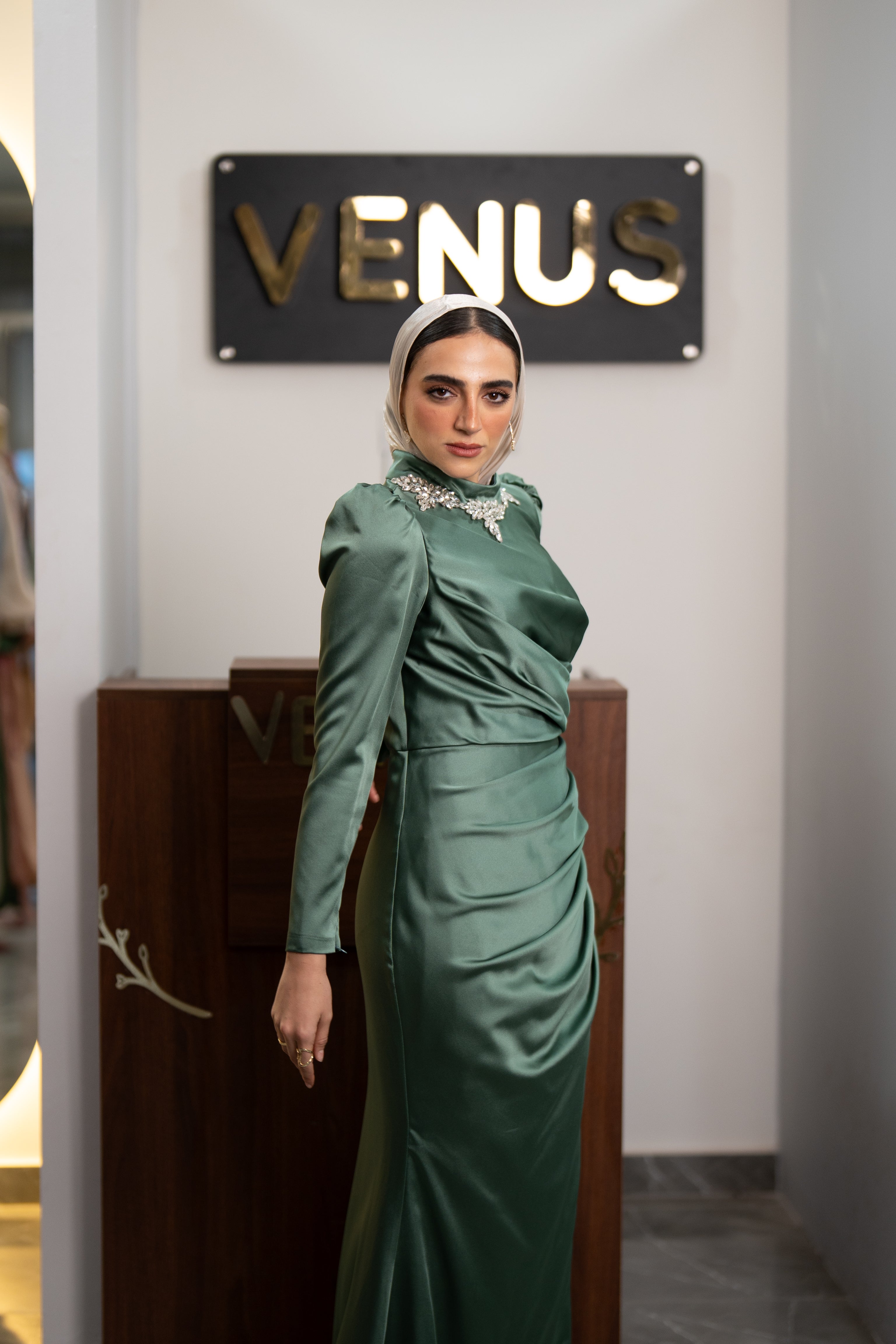 Sage Dress - Green