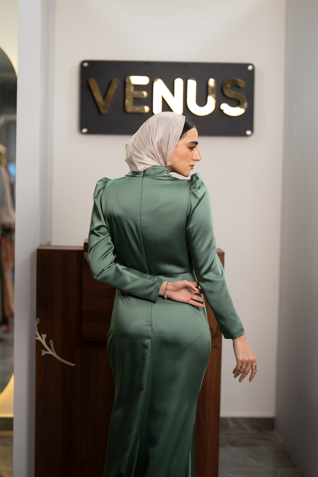 Sage Dress - Green