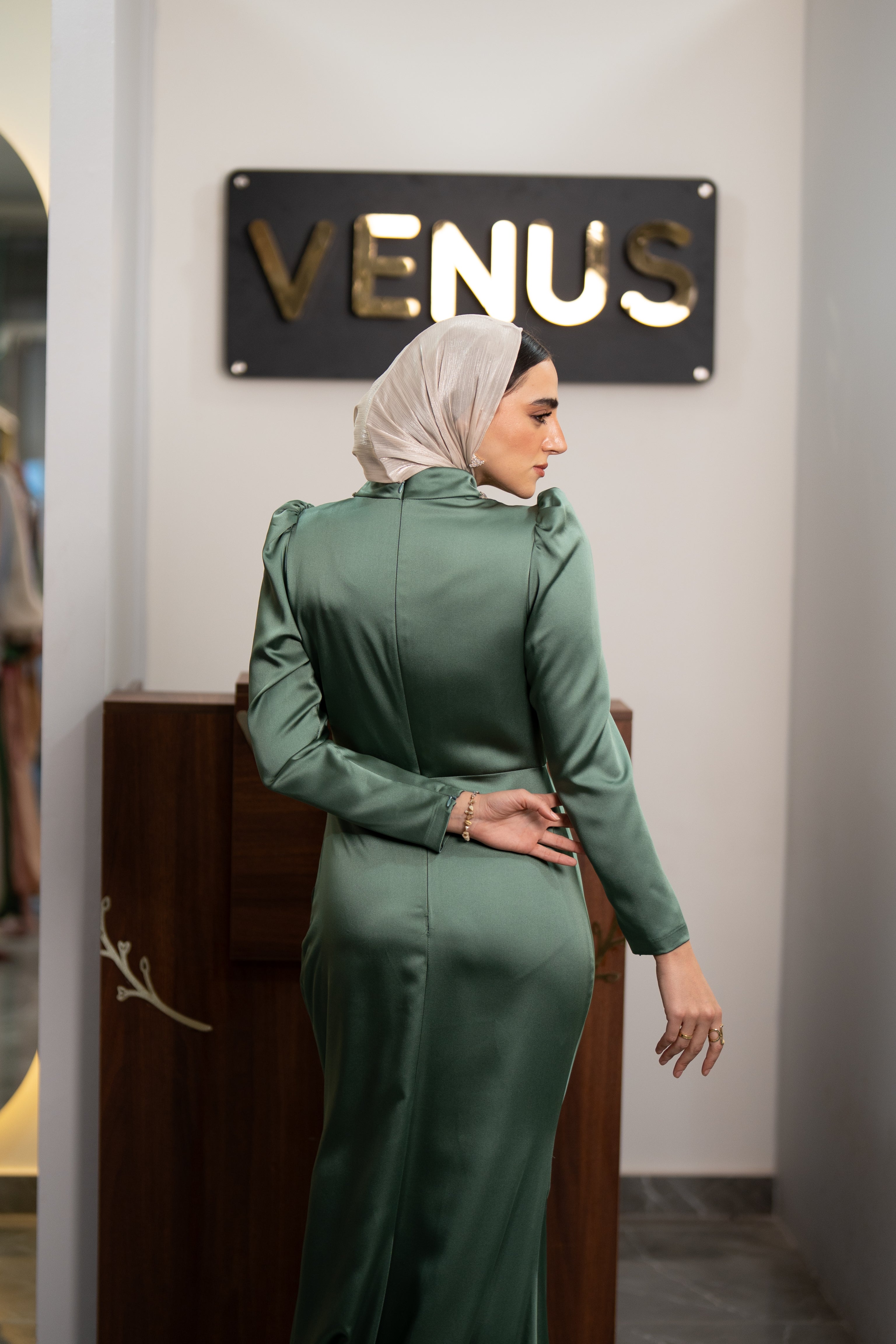 Sage Dress - Green