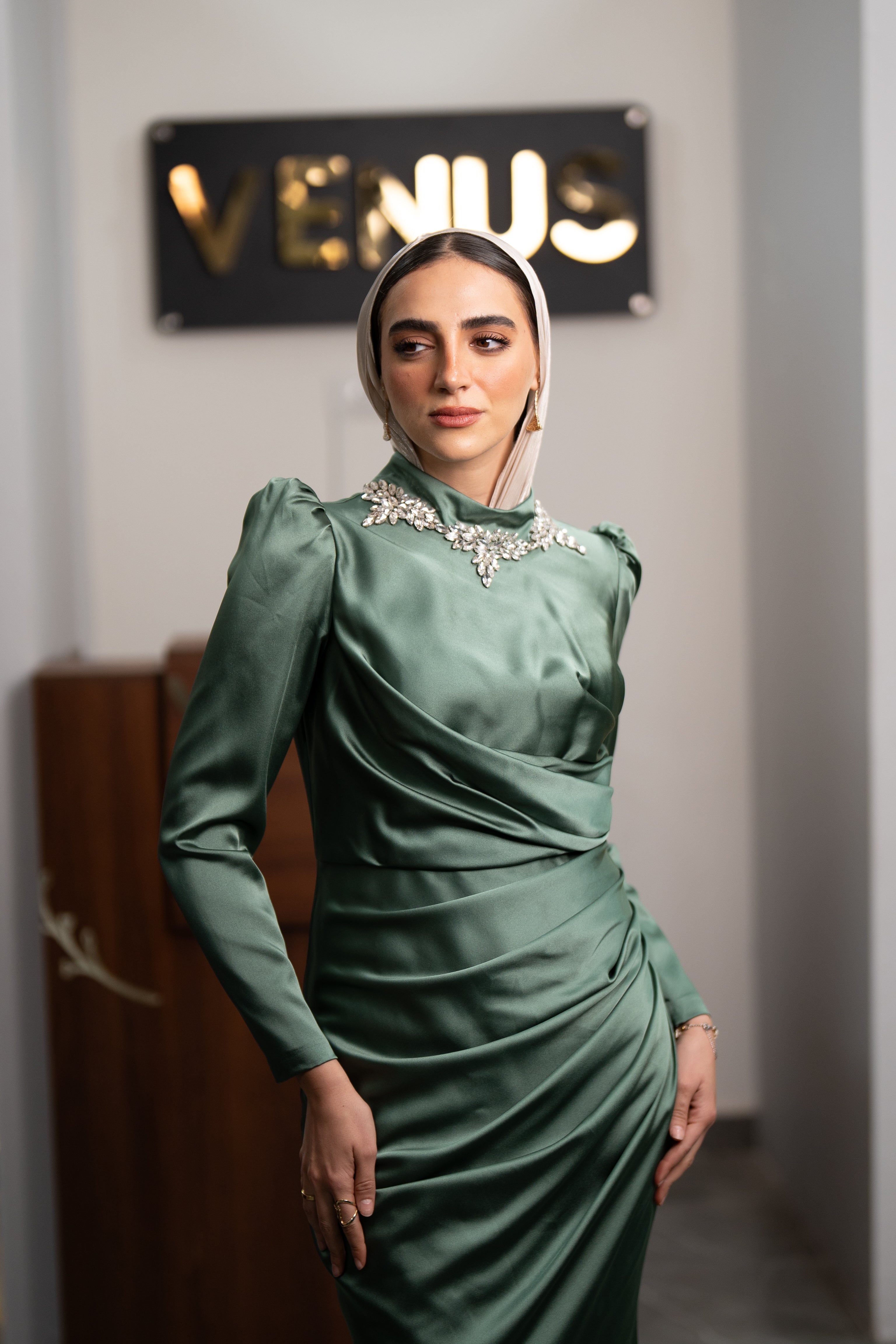 Sage Dress - Green