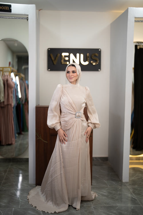 Anastasia Dress - Champagne