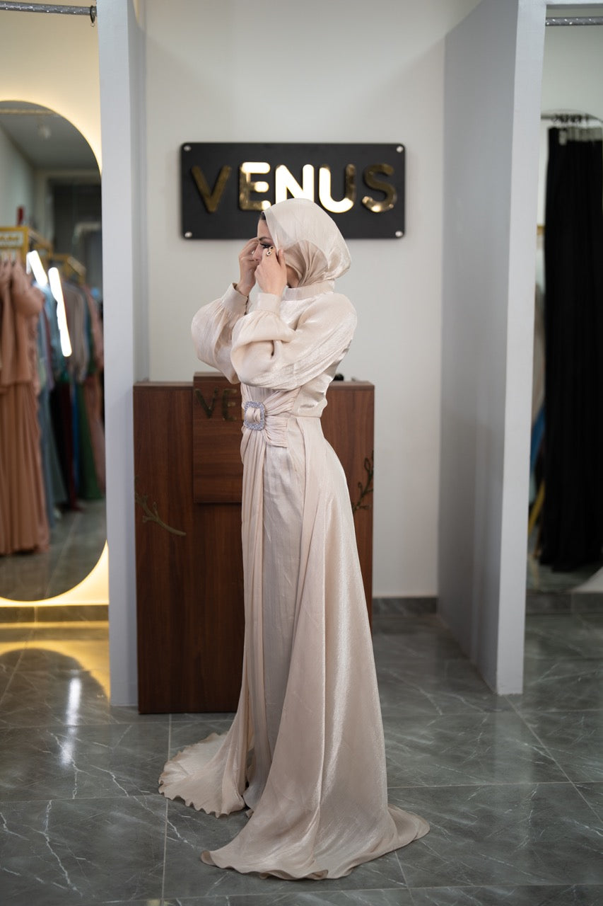 Anastasia Dress - Champagne