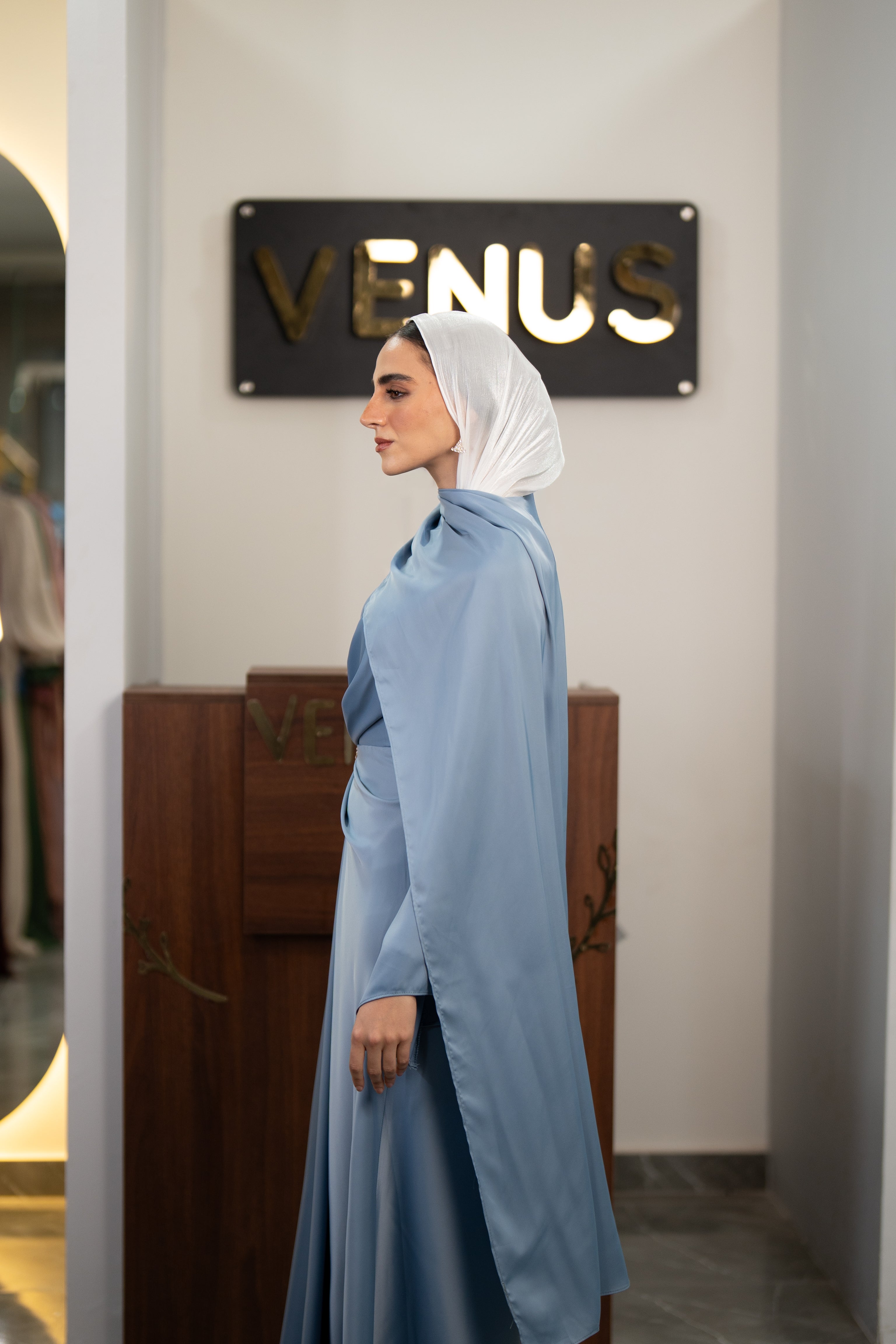 Celestine Dress - Blue