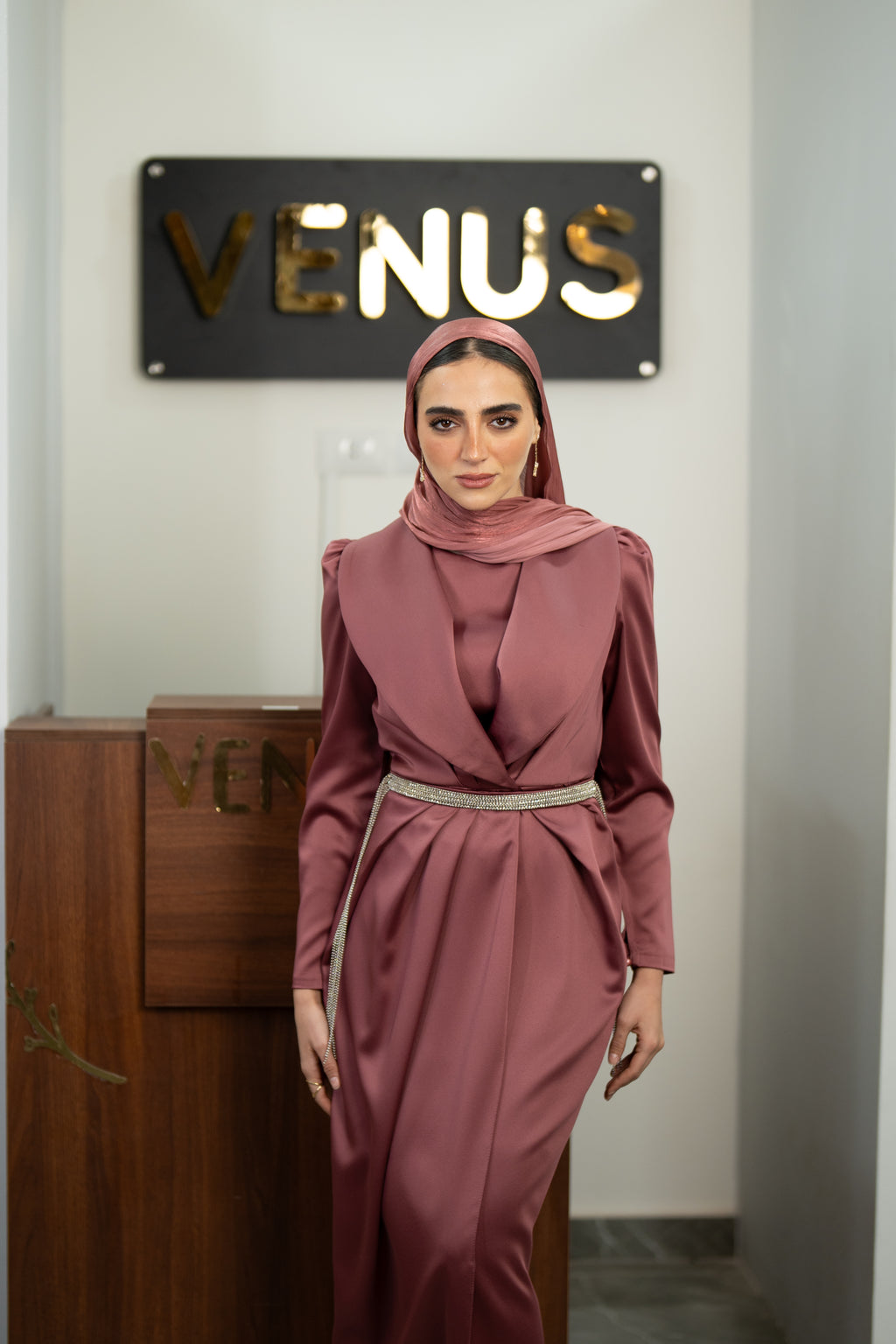 Rosewood Dress - Mauve