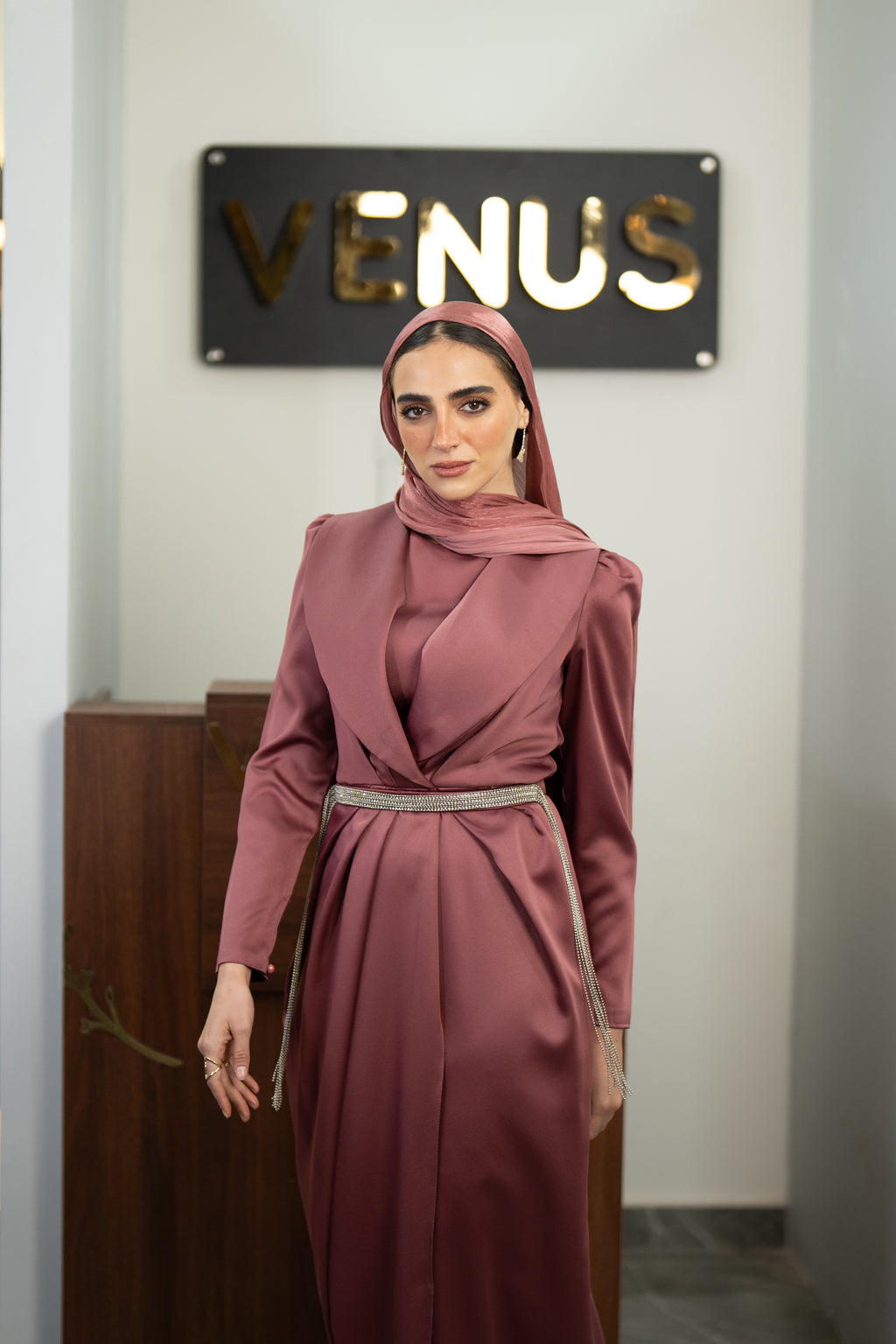 Rosewood Dress - Mauve