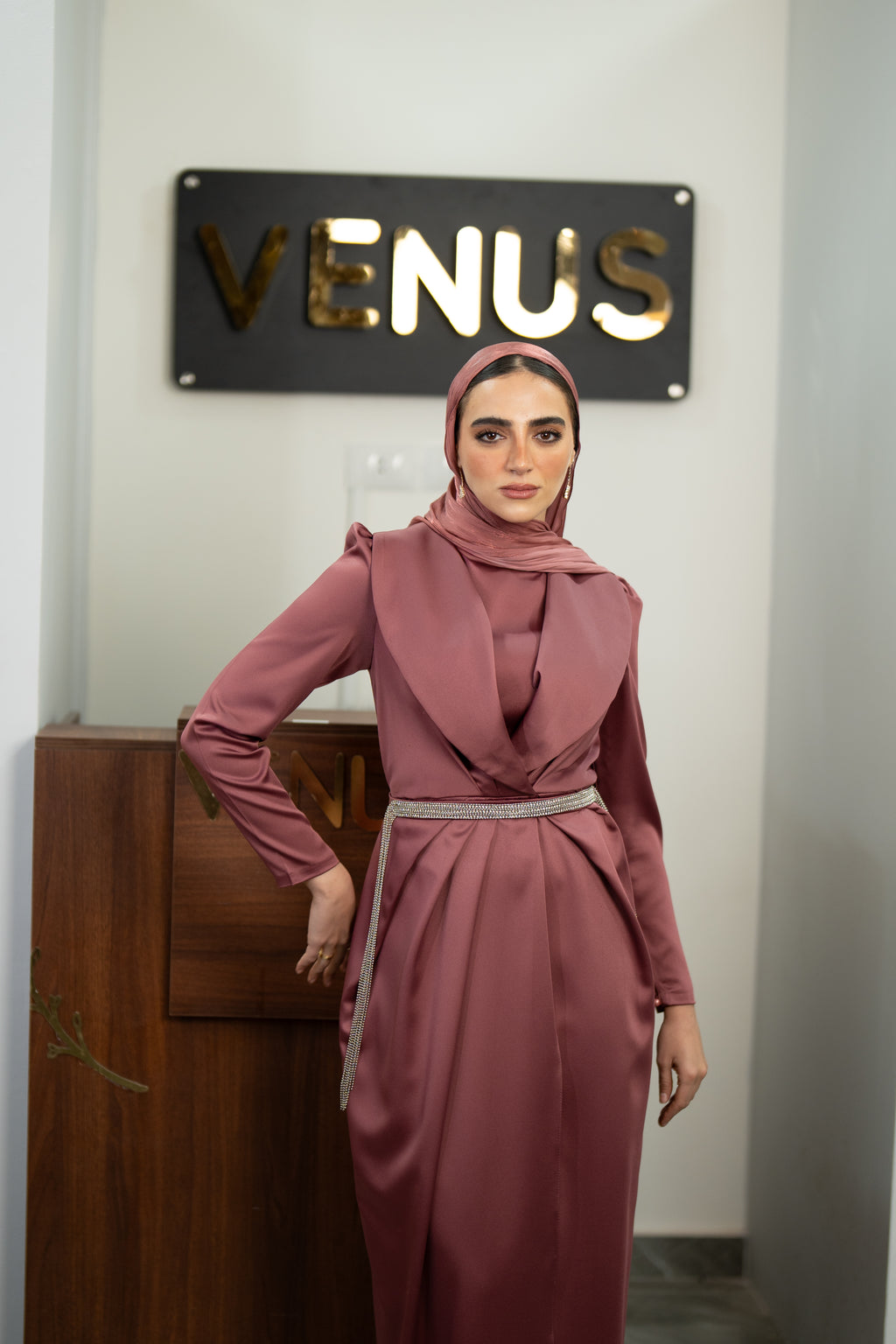 Rosewood Dress - Mauve