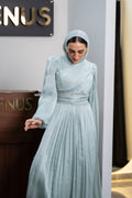Isabelle Dress - Powder Blue