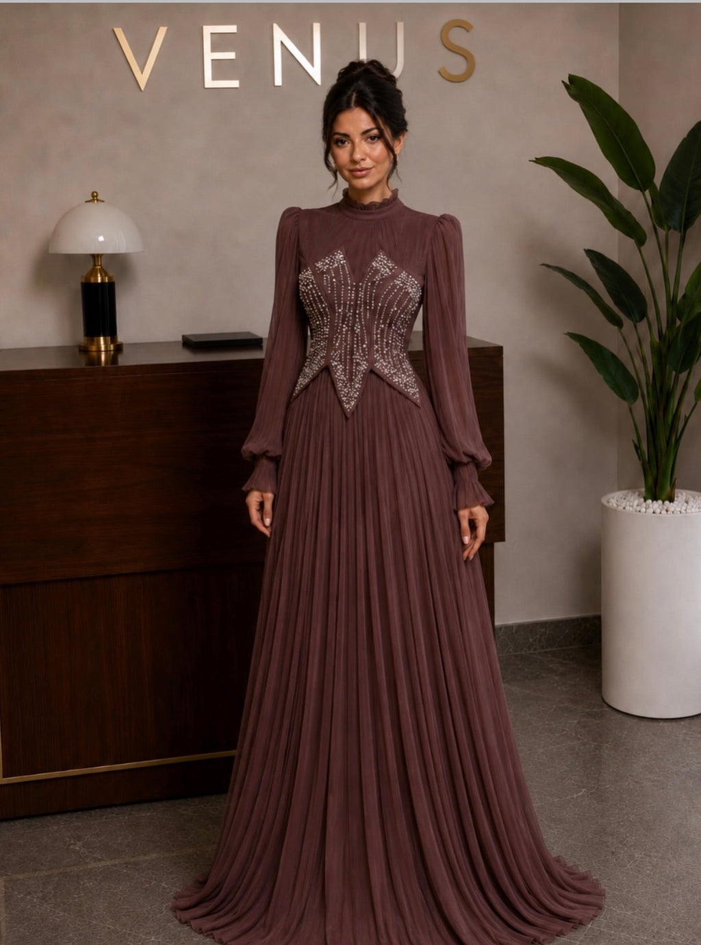 Butterfly Dress- Chocolate