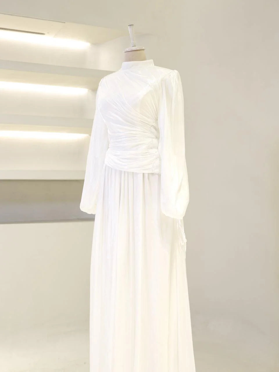 Nora Dress - White