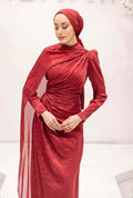 Vivienne Dress - Burgundy