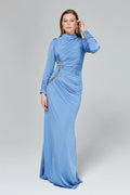 Maya Dress - Sky Blue