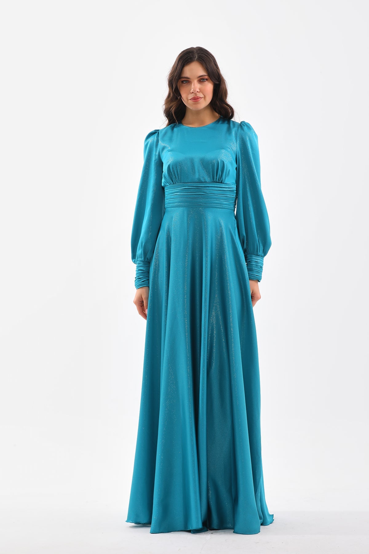 Sophia Dress - Turquoise